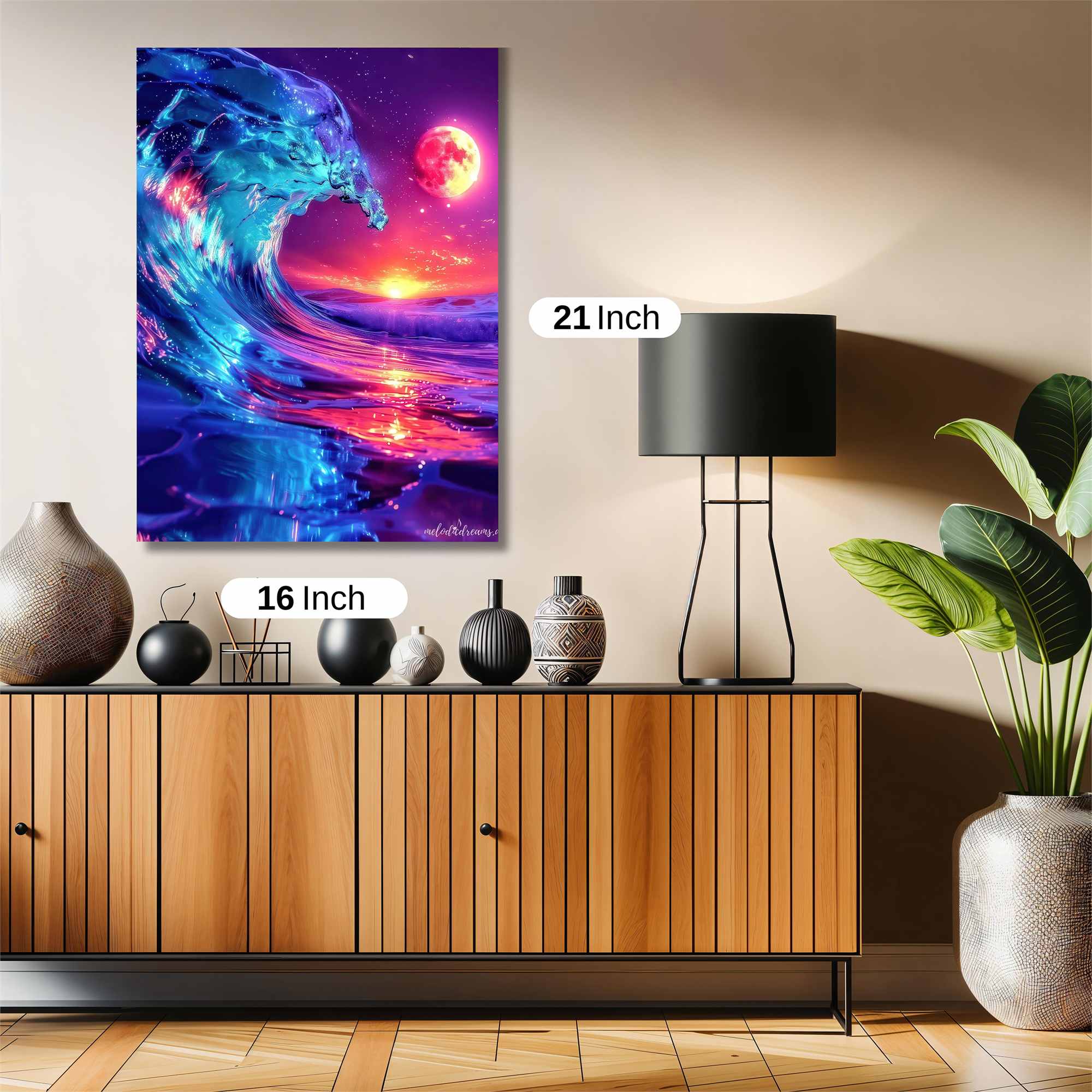 Tiger Serenity Safe Wall Magnetic / M