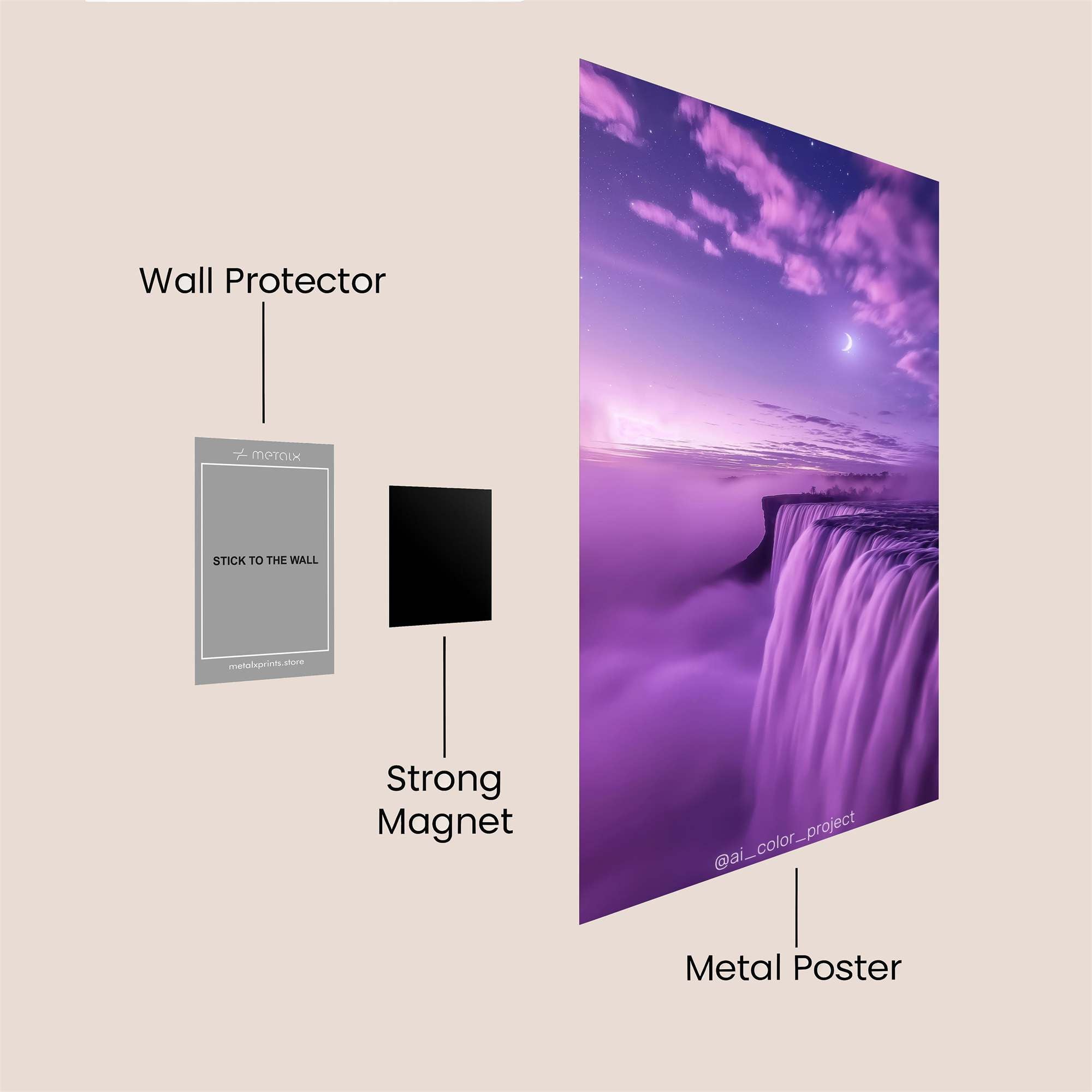 Dragon Majesty Safe Wall Magnetic / M