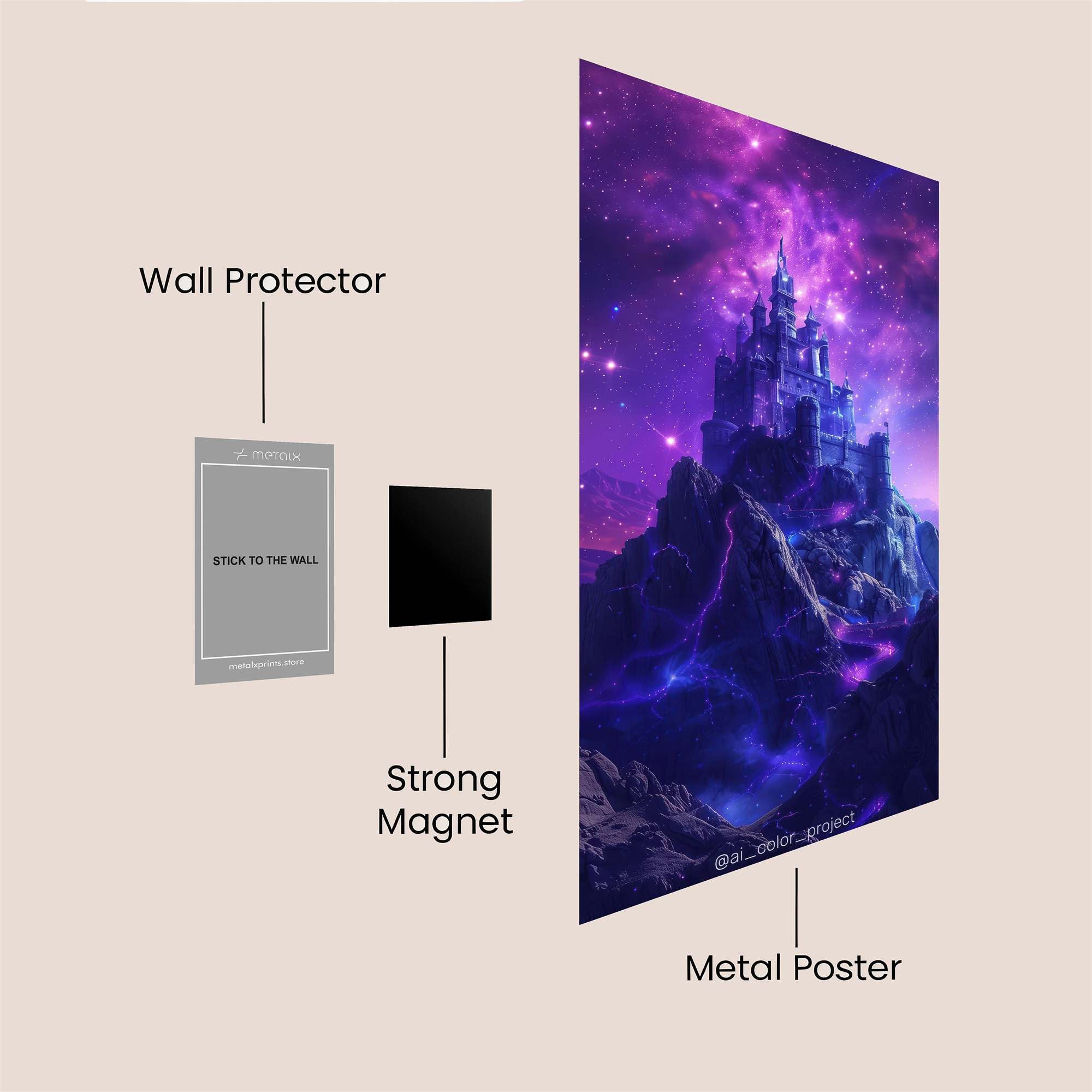 Mystic Portal Safe Wall Magnetic / M