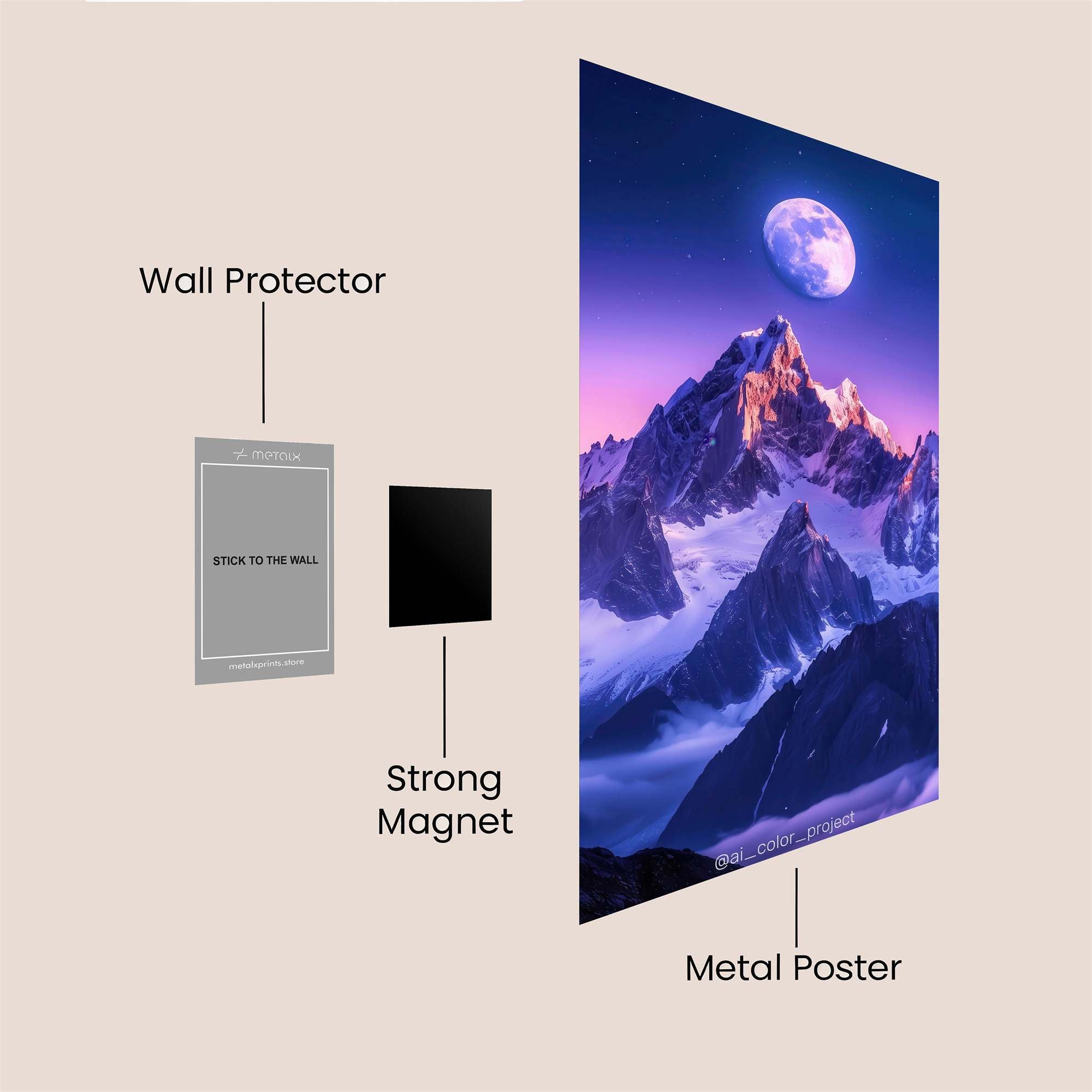 Thunder Beast Safe Wall Magnetic / M