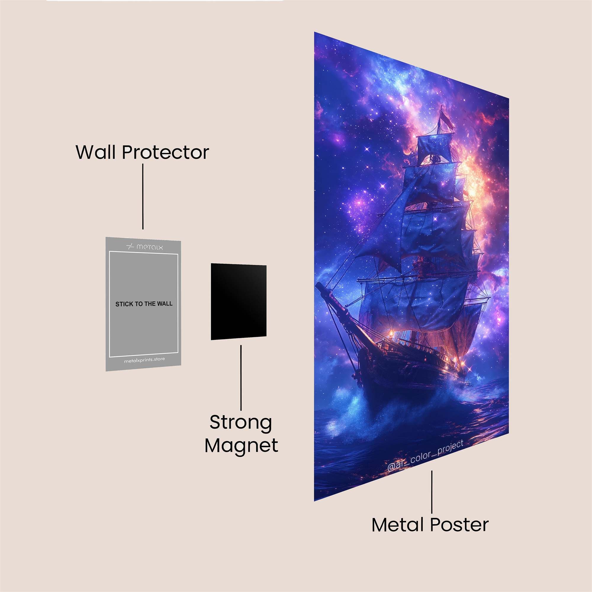 Dragons Harmony Safe Wall Magnetic / M