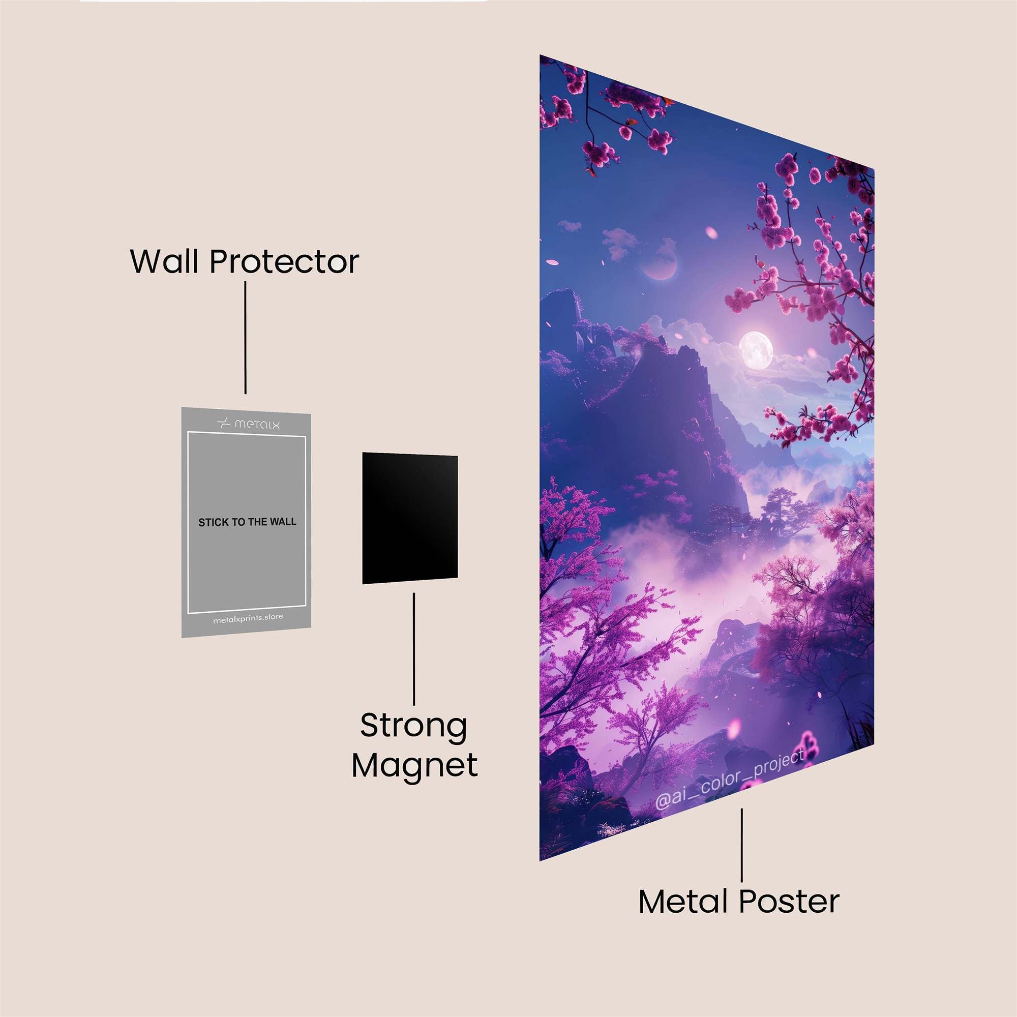 Eagle Radiance Safe Wall Magnetic / M