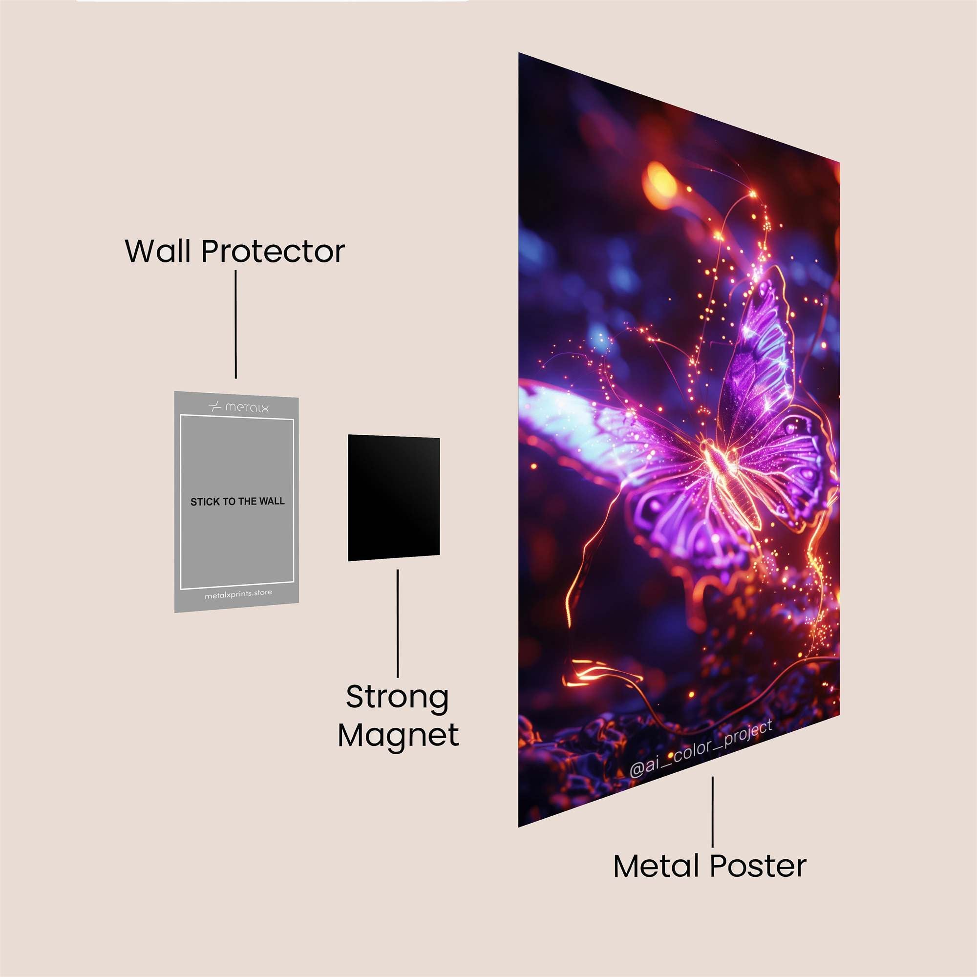 Phoenix Radiant Safe Wall Magnetic / M