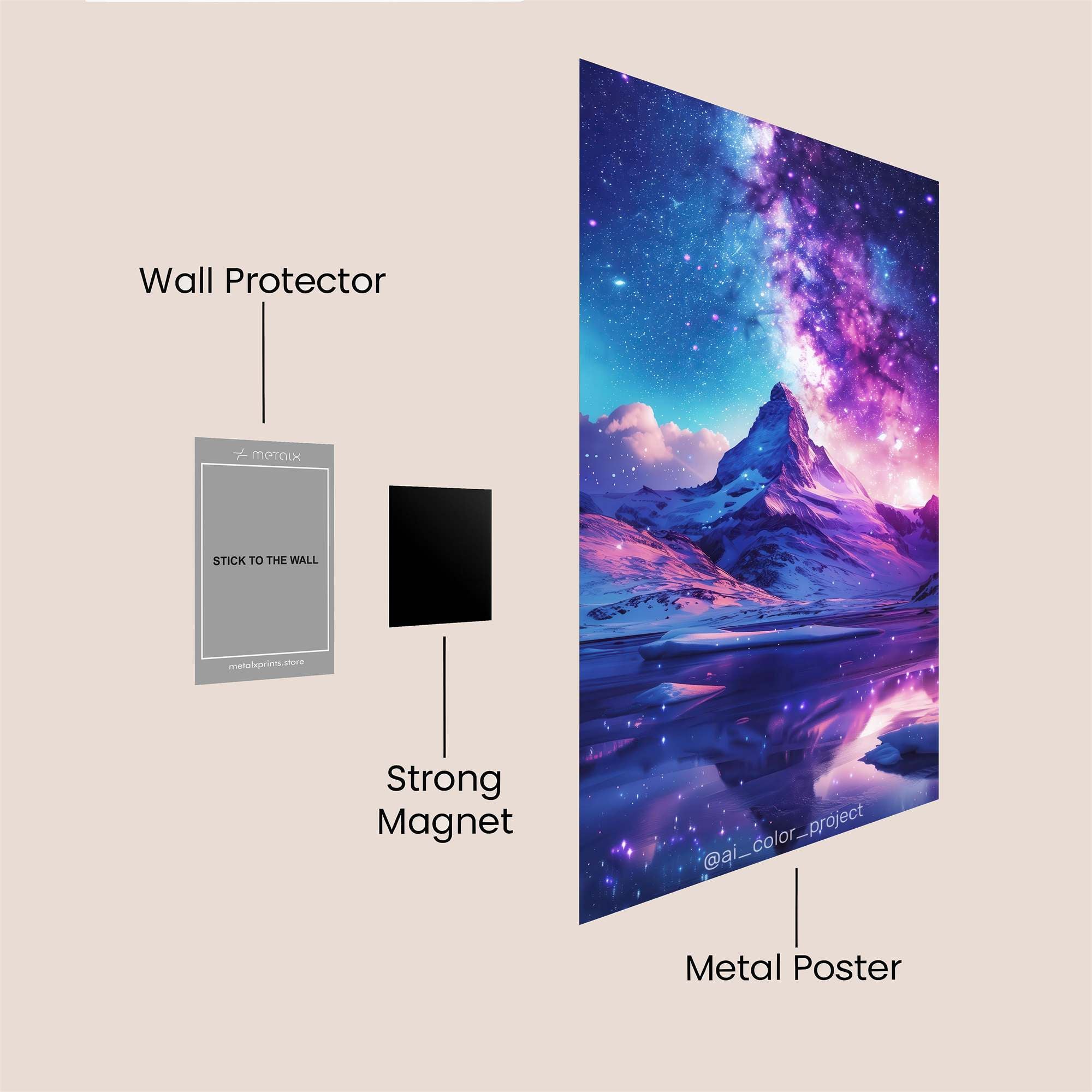 Thunderous Majesty Safe Wall Magnetic / M