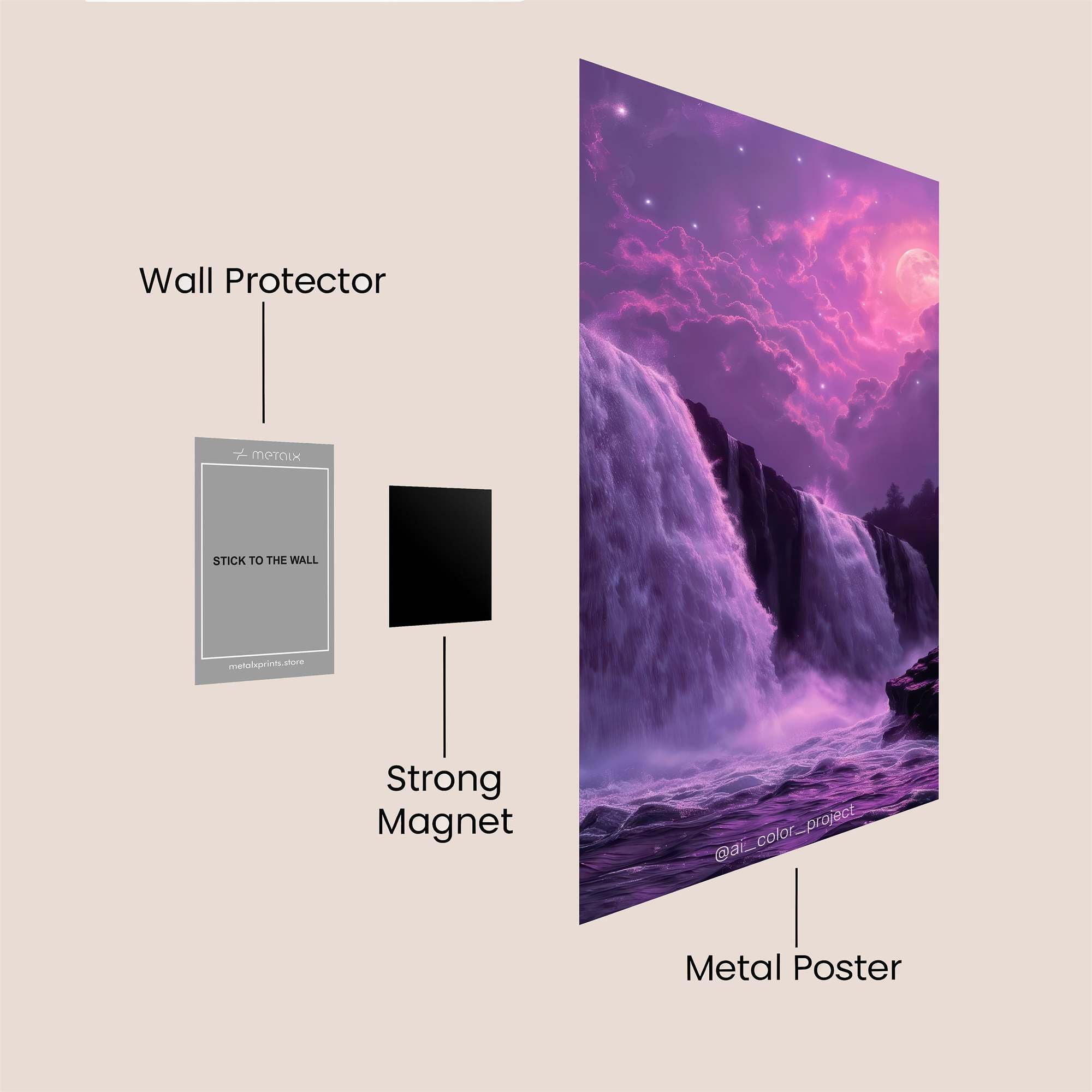 Bee Divine Safe Wall Magnetic / M