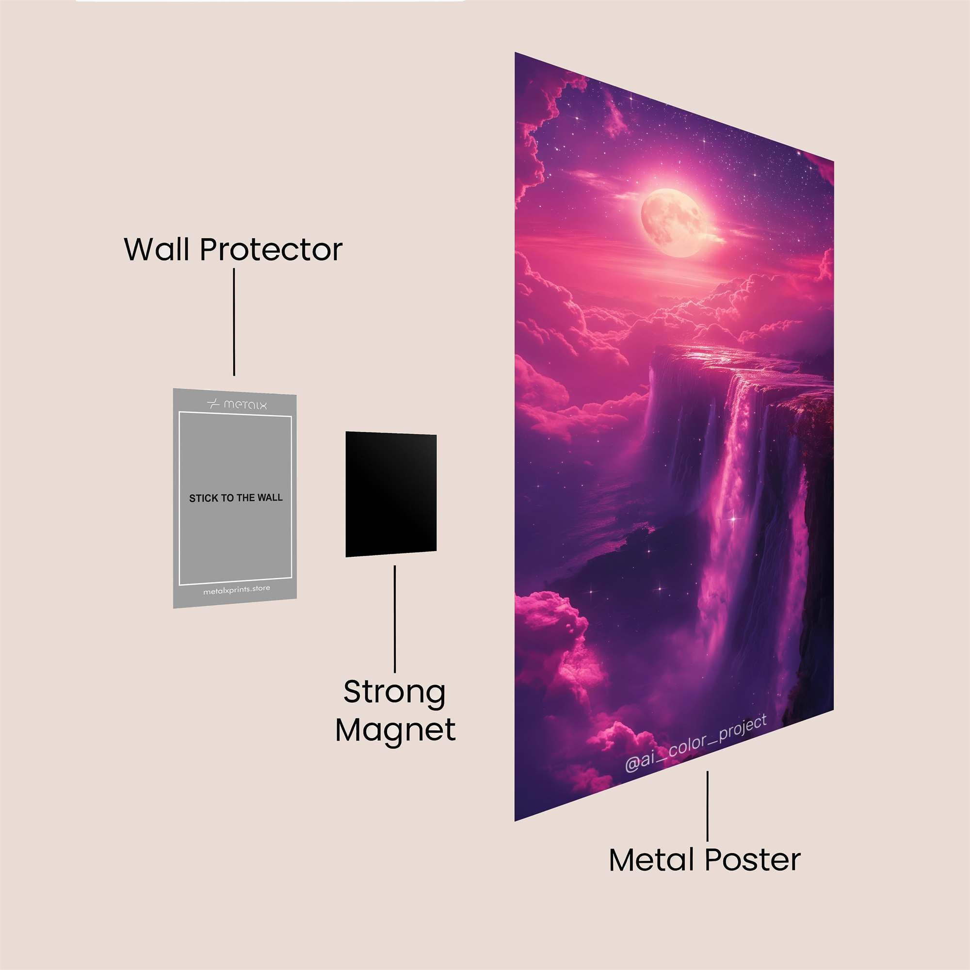 Dragon Serenity Safe Wall Magnetic / M