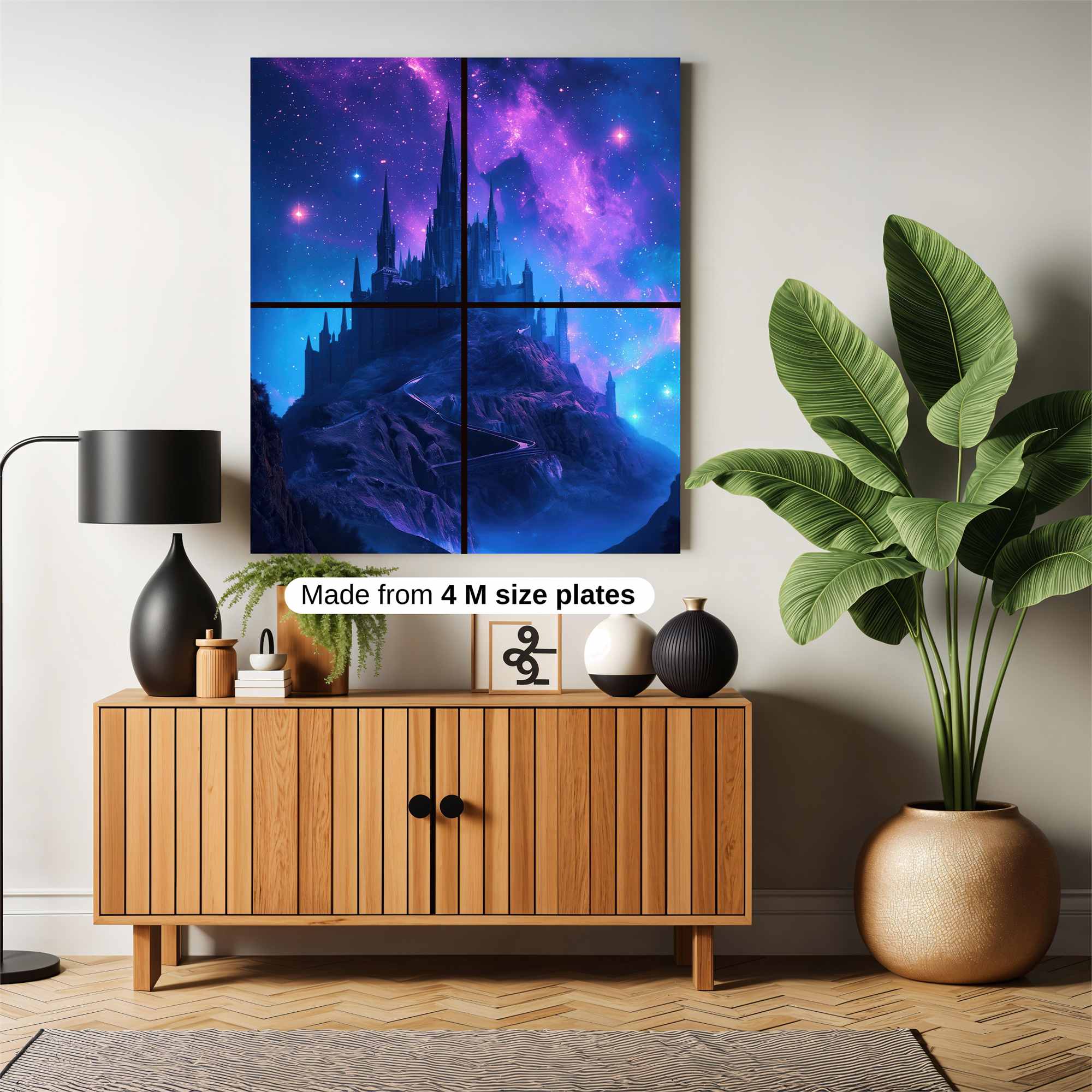 Panda Warrior Safe Wall Magnetic / M