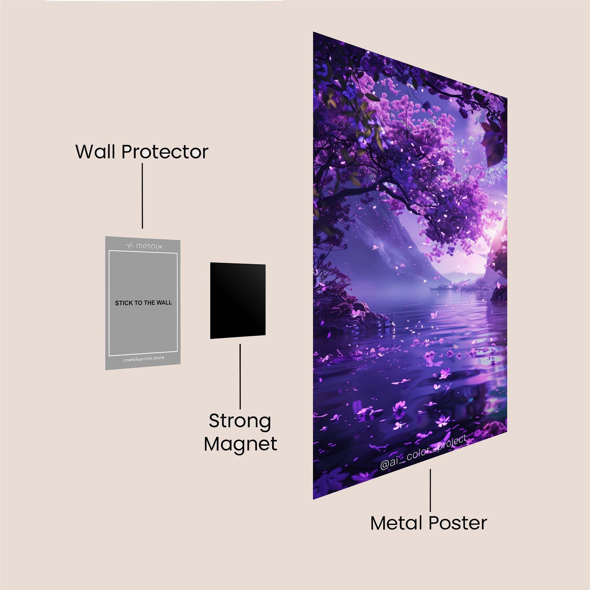 Thunderous Majesty Safe Wall Magnetic / M