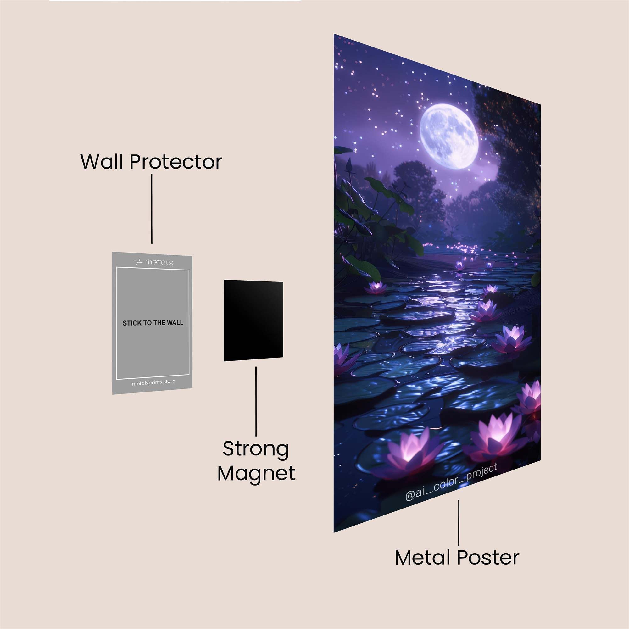 Mystic Balance Safe Wall Magnetic / M