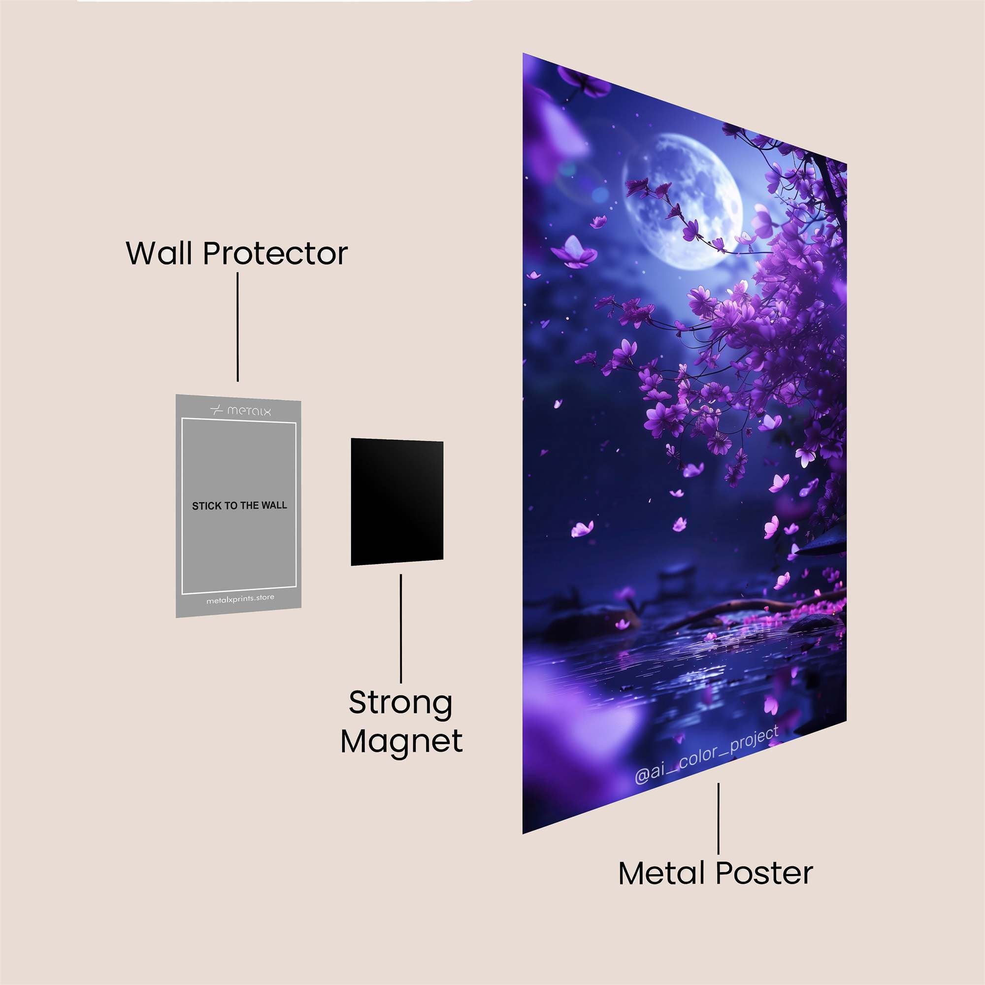 Cerberus Inferno Safe Wall Magnetic / M