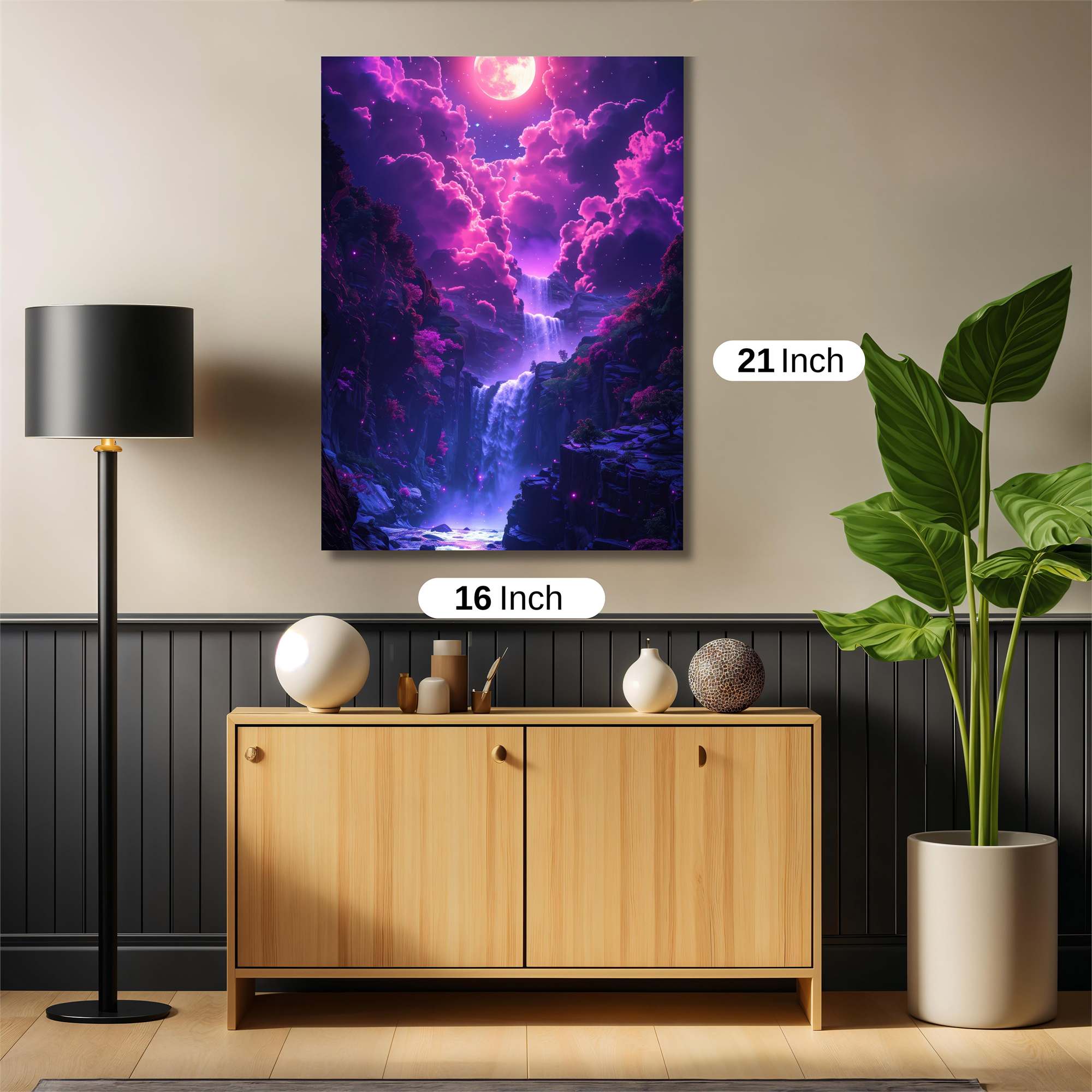 Panda Warrior Safe Wall Magnetic / M