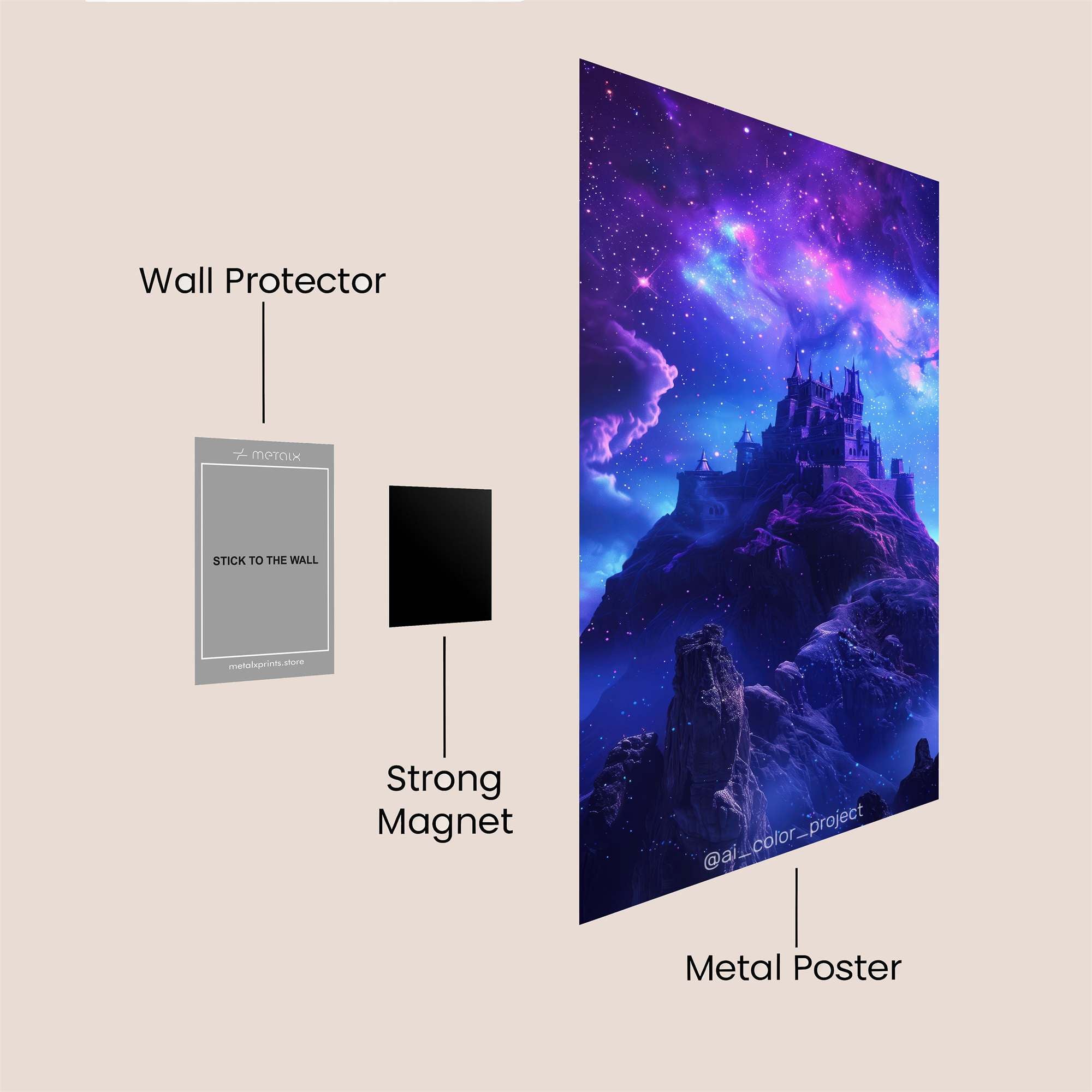 Knightly Valor Safe Wall Magnetic / M