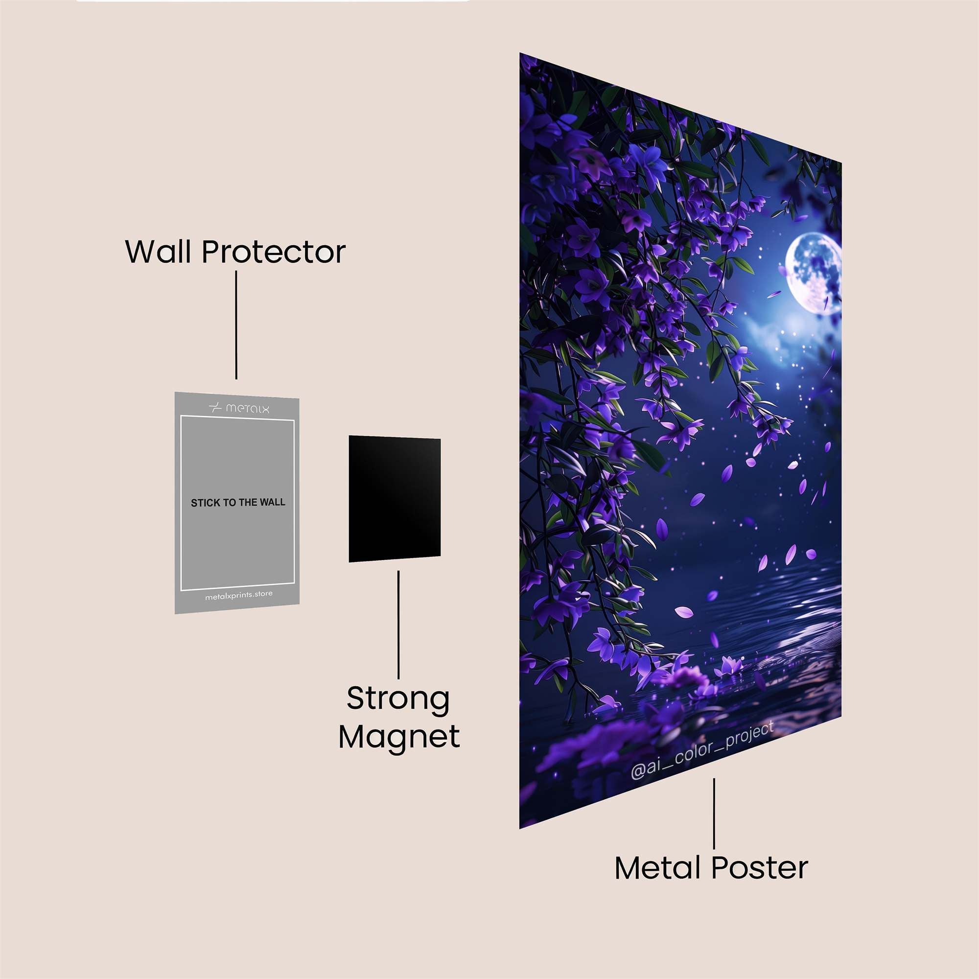 ButterflyBat Safe Wall Magnetic / M