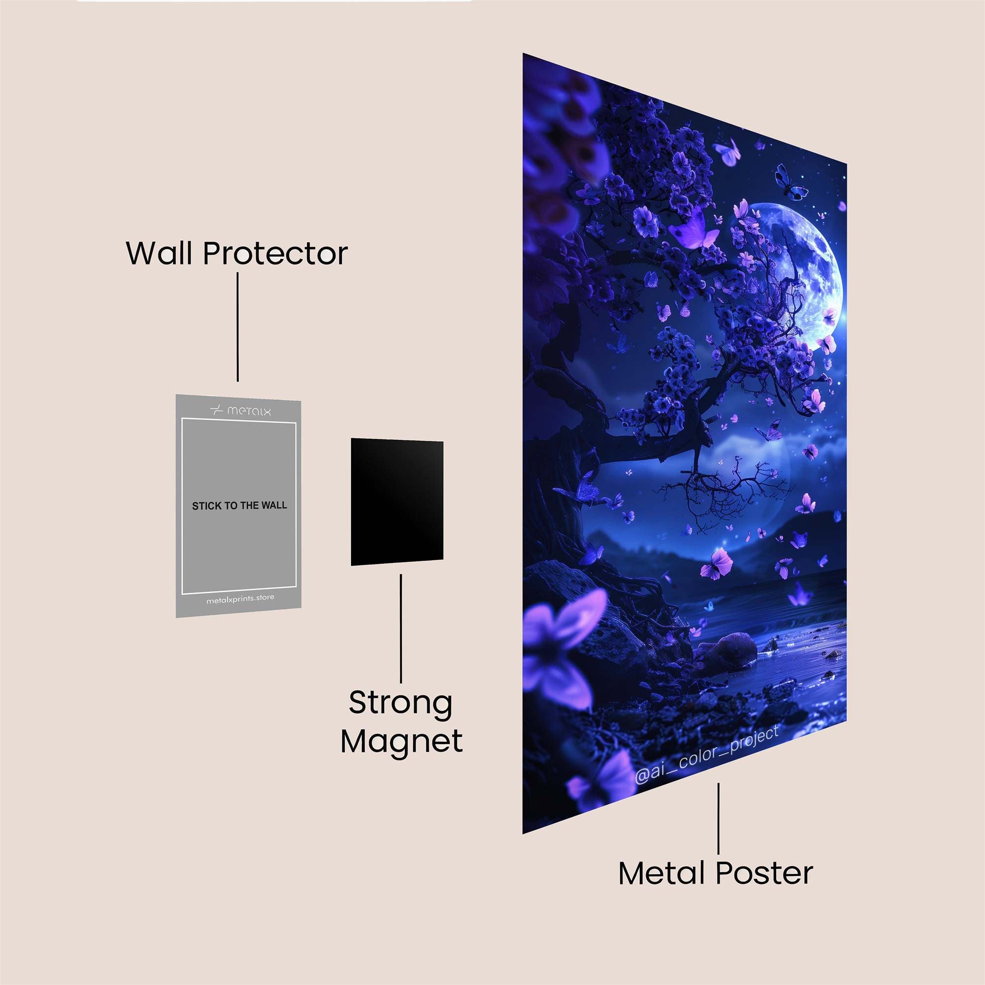 Eagle Radiance Safe Wall Magnetic / M