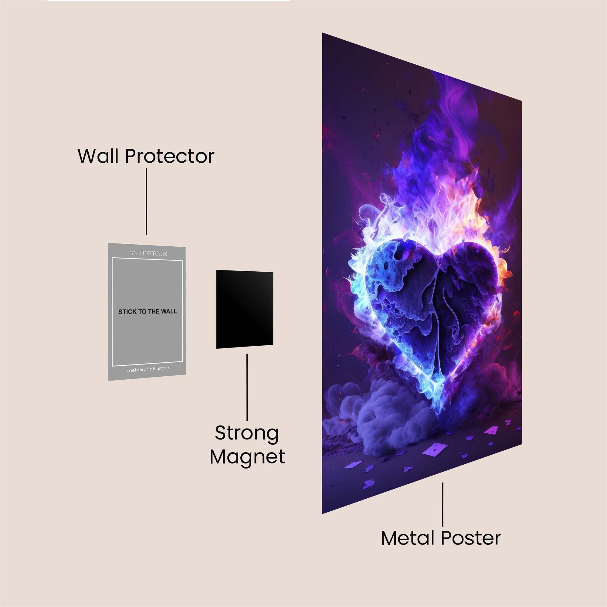 Fruitful Harmony Safe Wall Magnetic / M