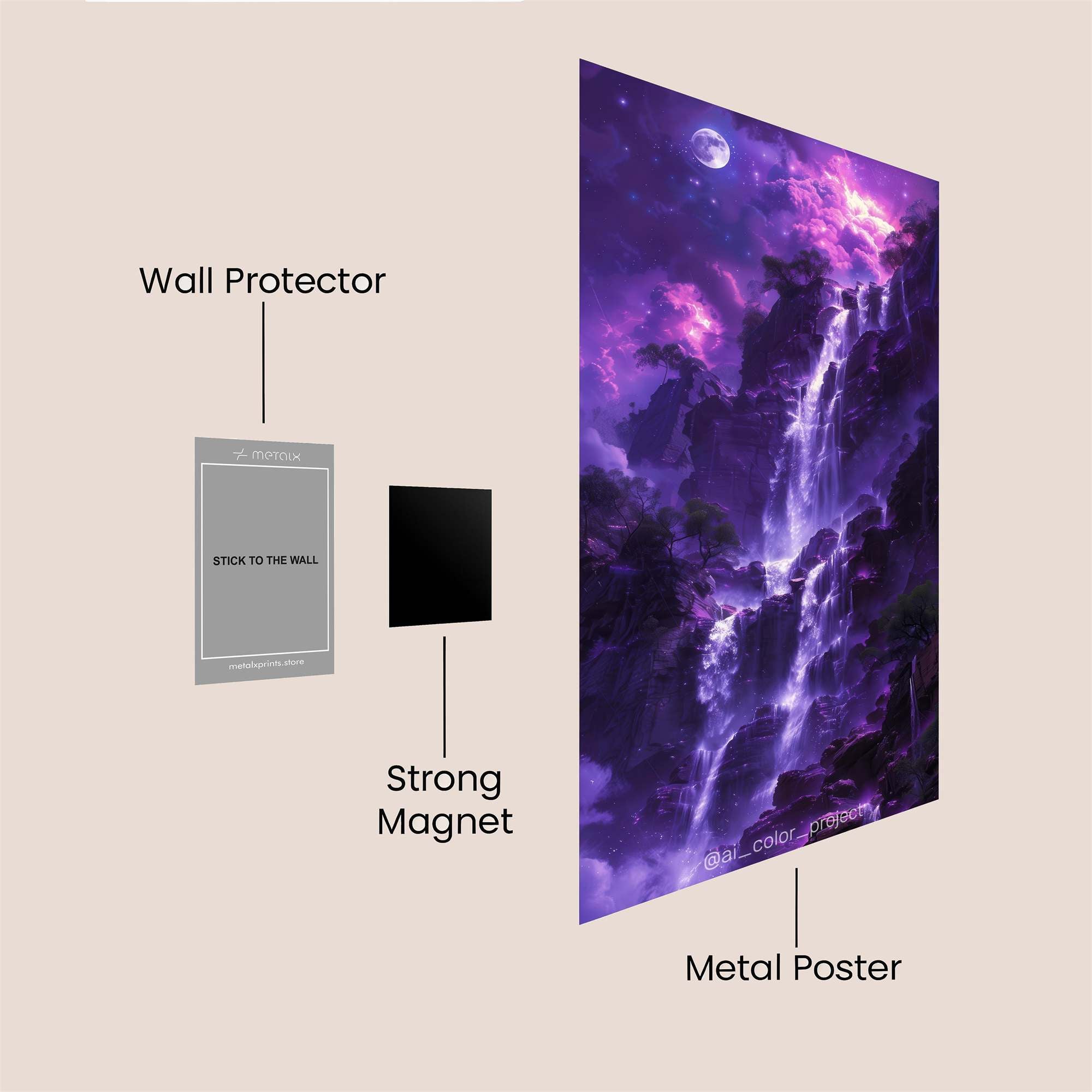 Fox Enigma Safe Wall Magnetic / M
