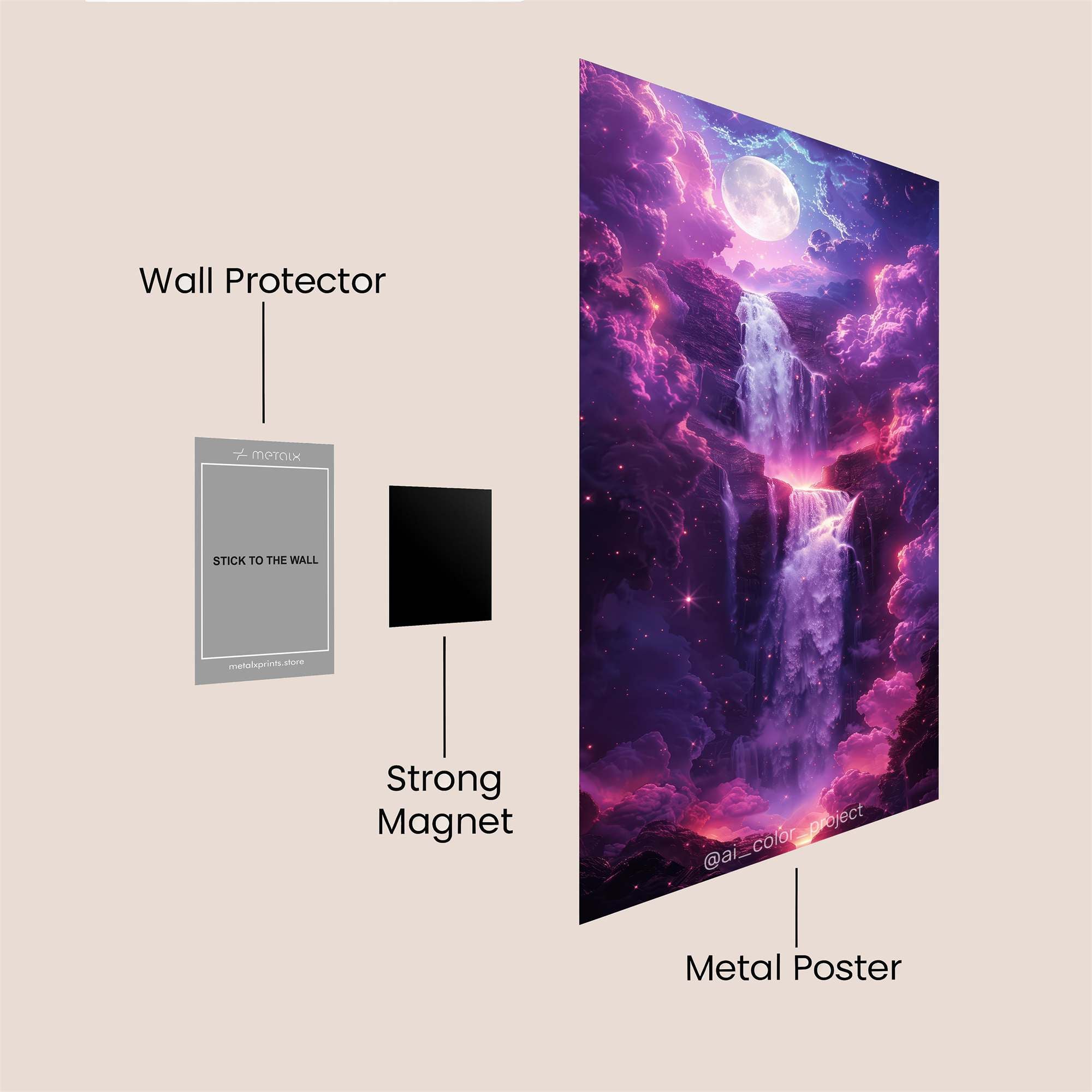 Frost Fury Safe Wall Magnetic / M