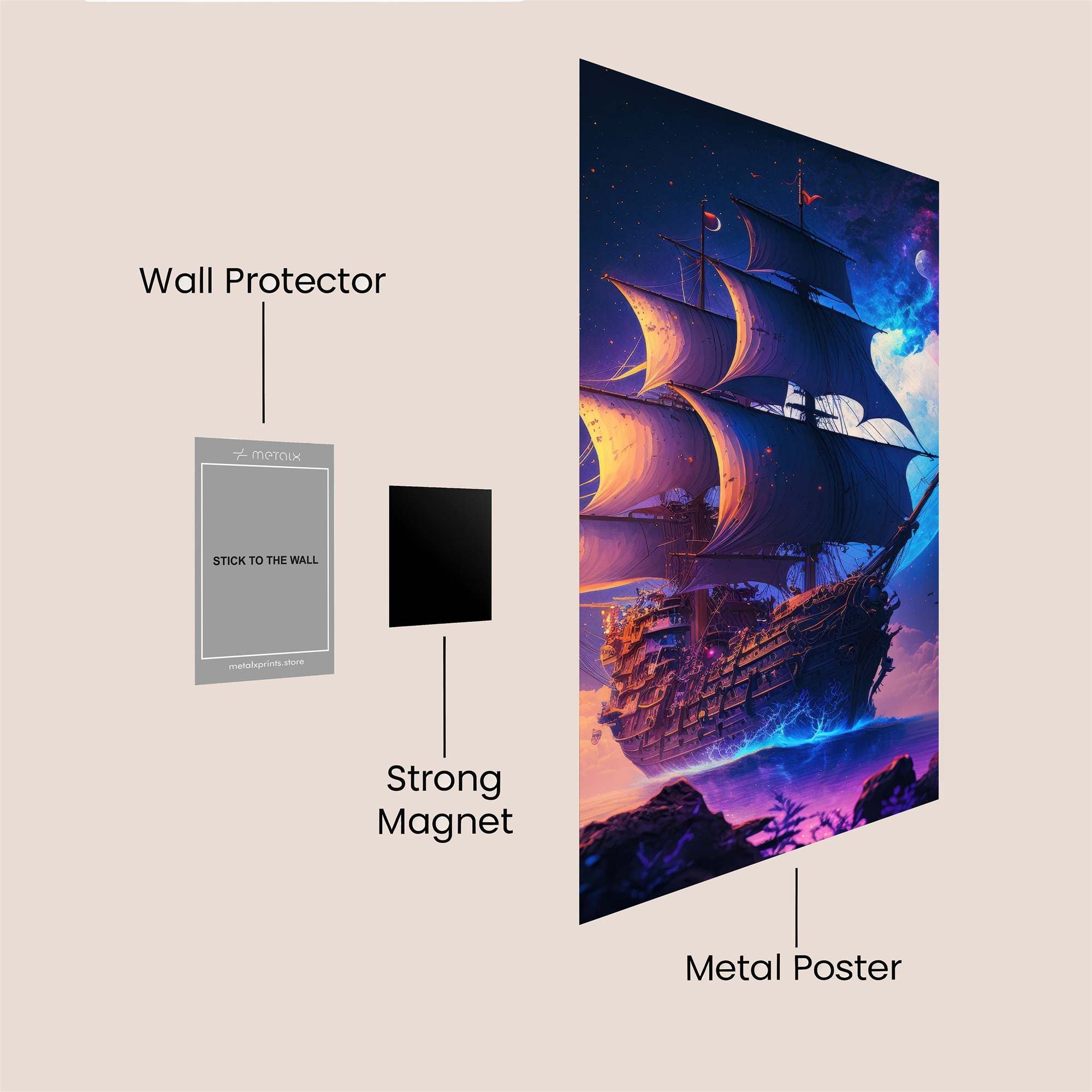 Dandylion Dream Safe Wall Magnetic / M
