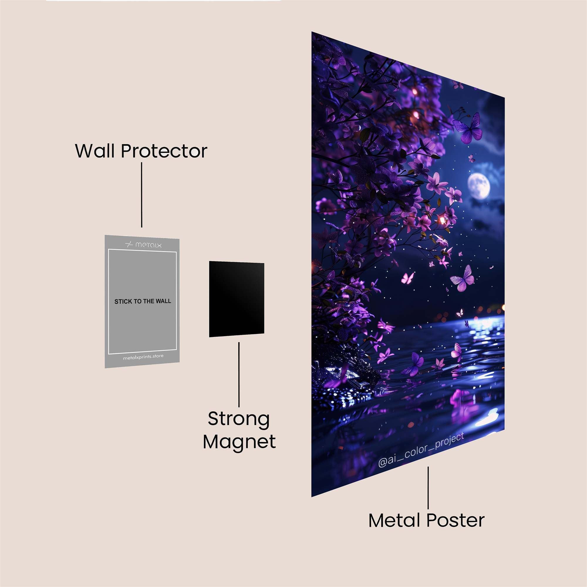 Dragon Cosmic Safe Wall Magnetic / M