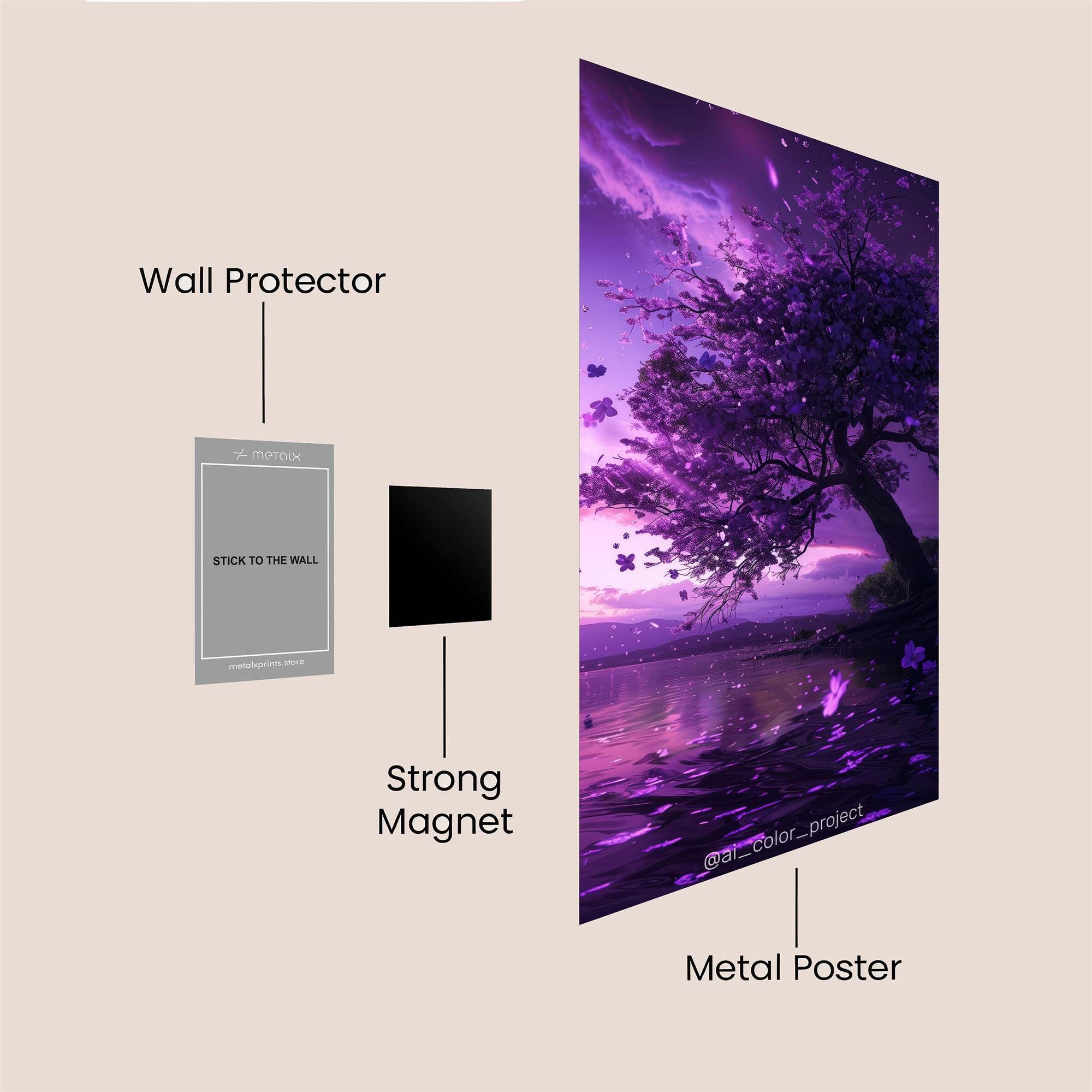 Phoenix Radiance Safe Wall Magnetic / M