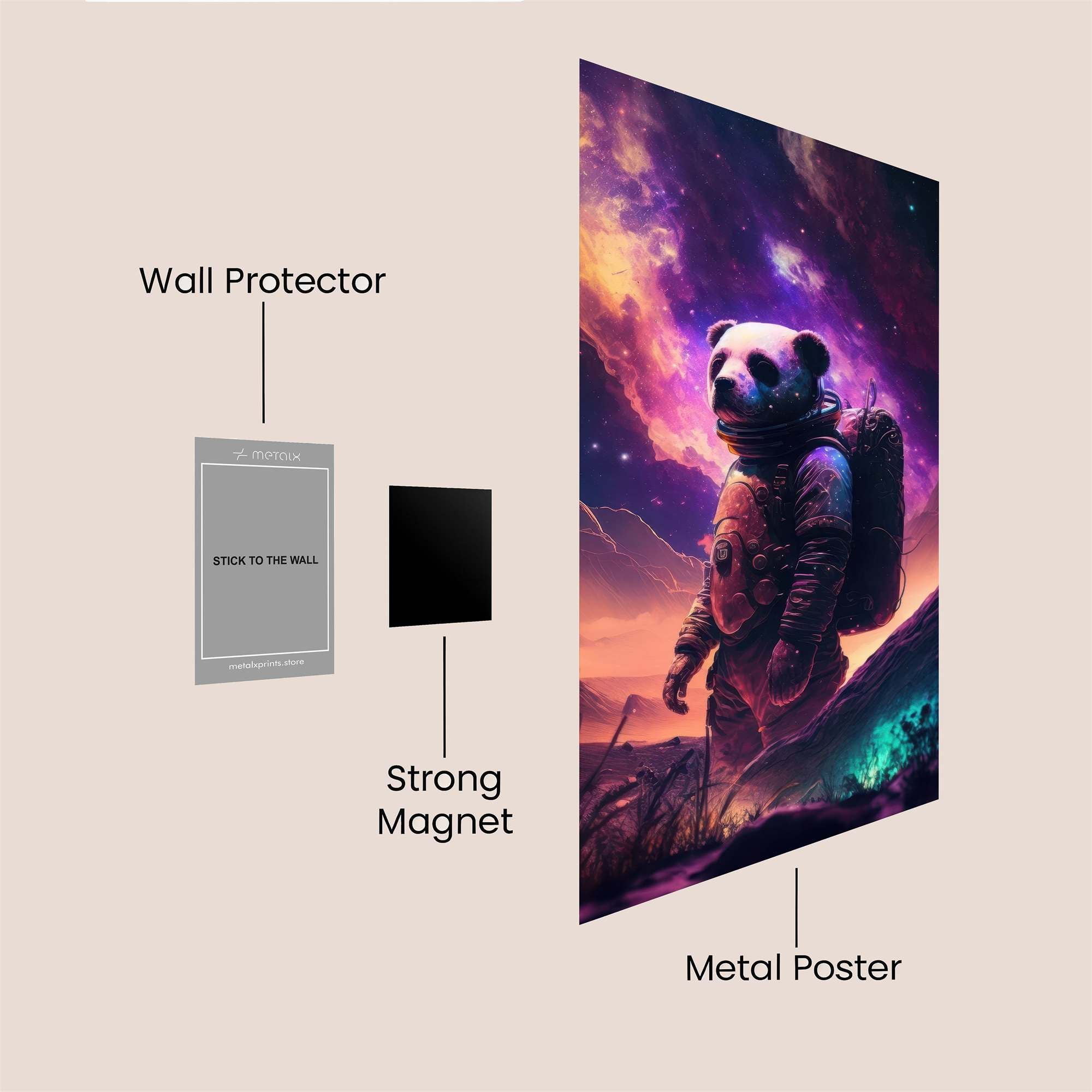 Butterfly Enchantment Safe Wall Magnetic / M