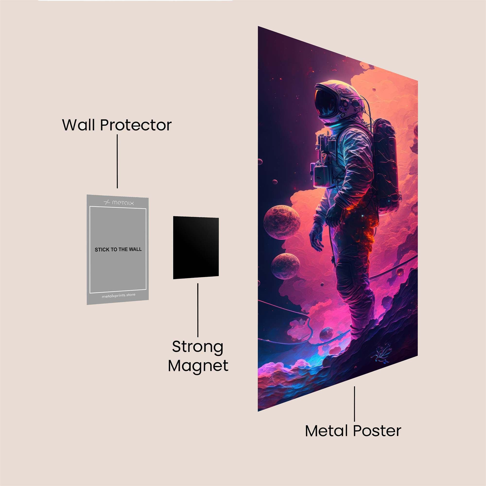 Lion Sage Safe Wall Magnetic / M