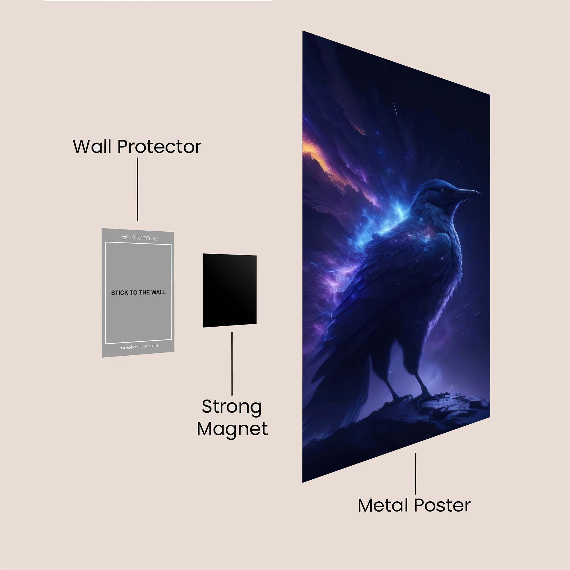 YinYang Balance Safe Wall Magnetic / M