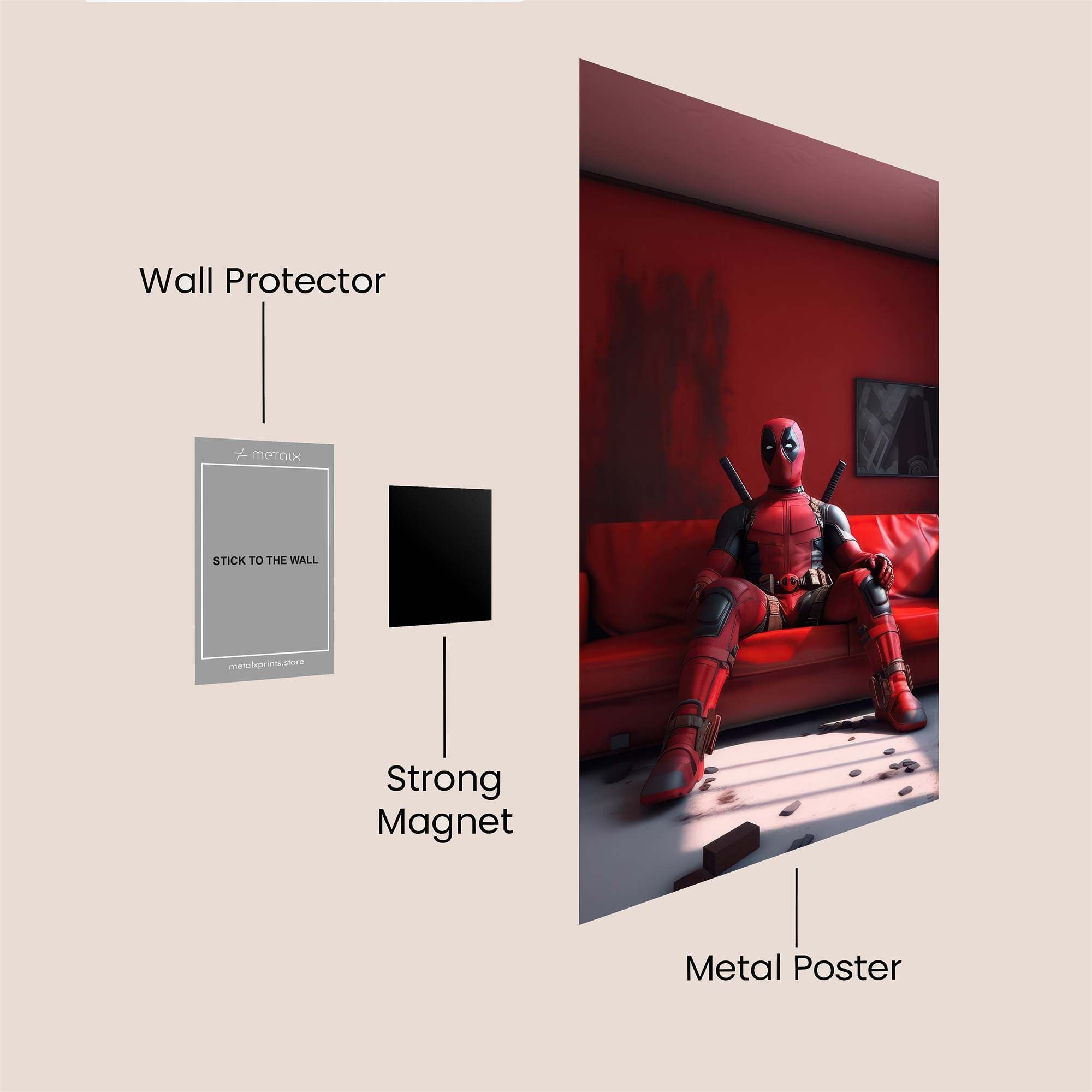 Phoenix Prosperity Safe Wall Magnetic / M
