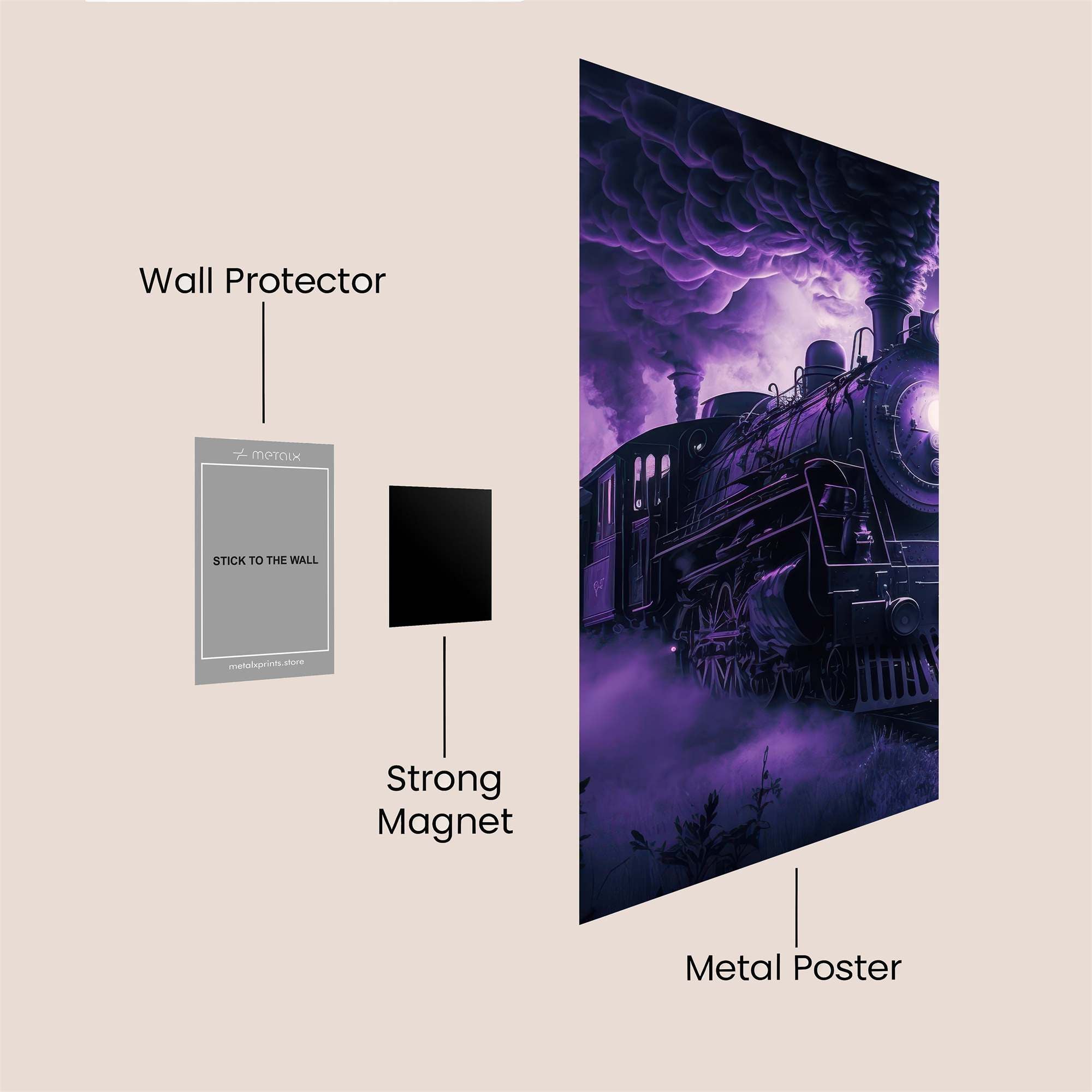 Wizards Clash Safe Wall Magnetic / M