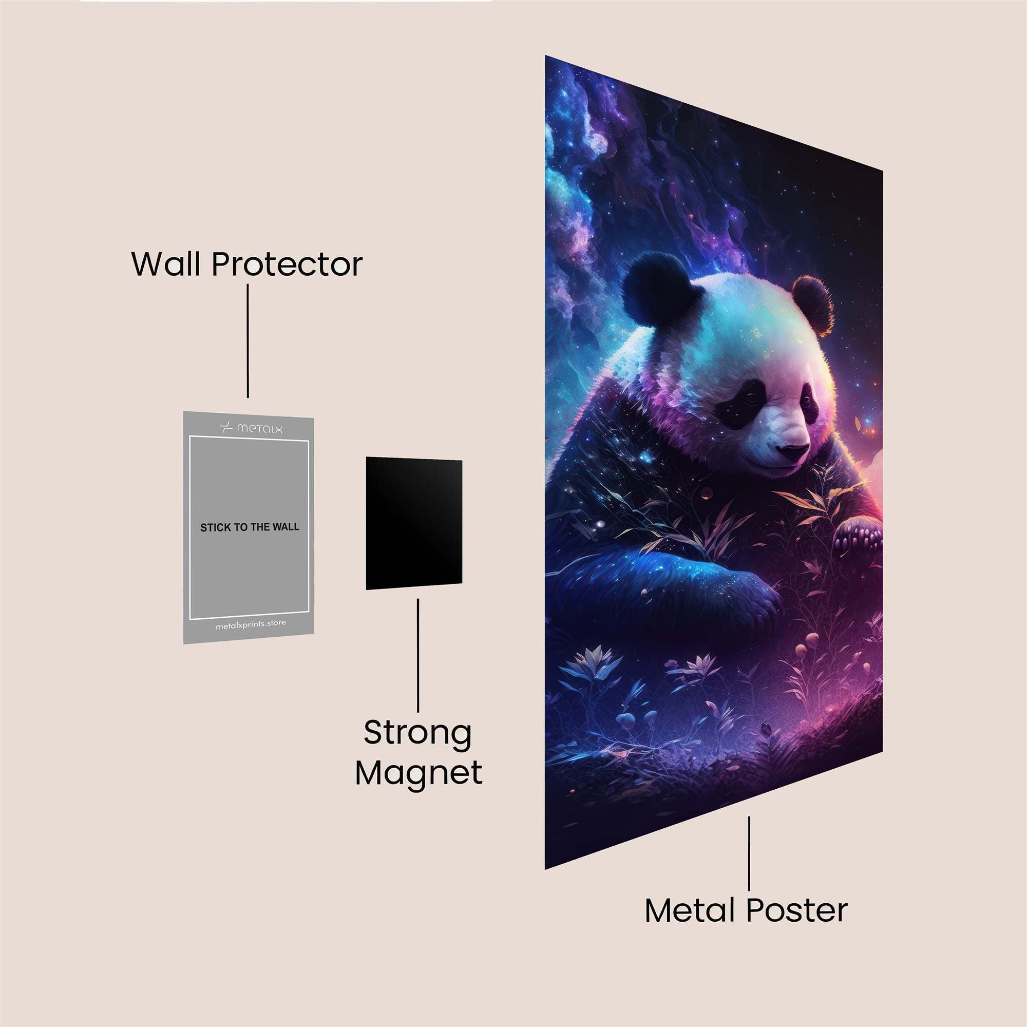 Butterfly Radiance Safe Wall Magnetic / M