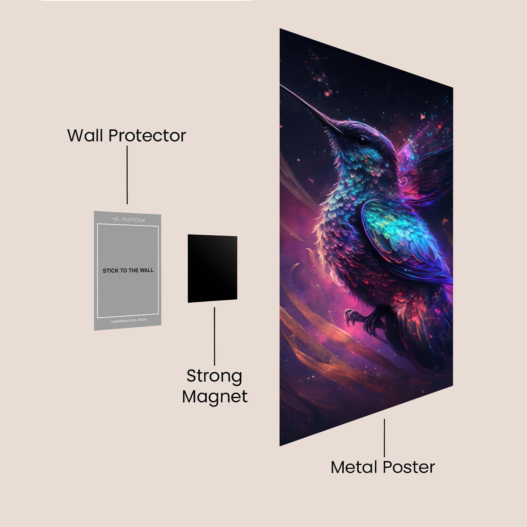 Phoenix Prosperity Safe Wall Magnetic / M