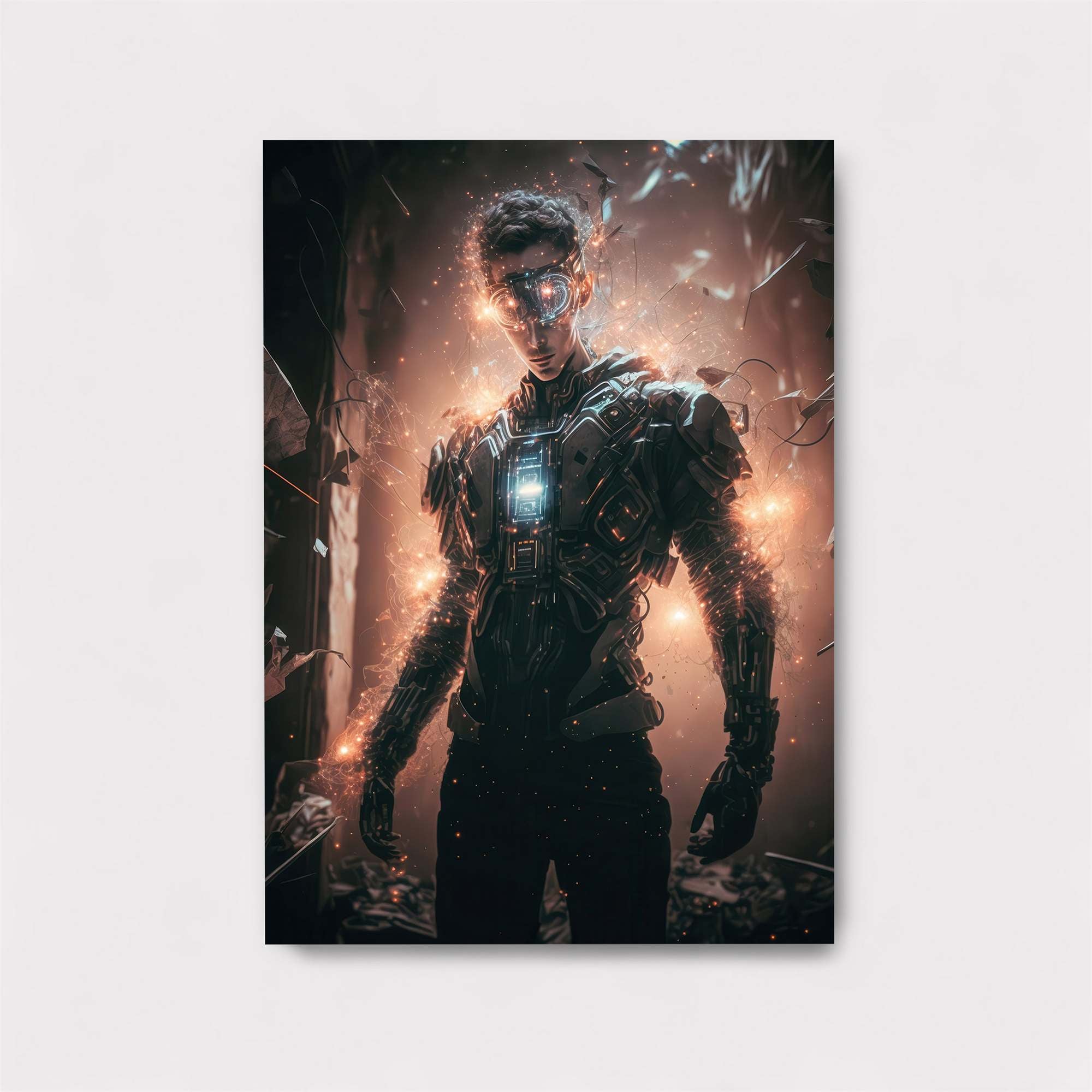 Cyber Glow Safe Wall Magnetic / M