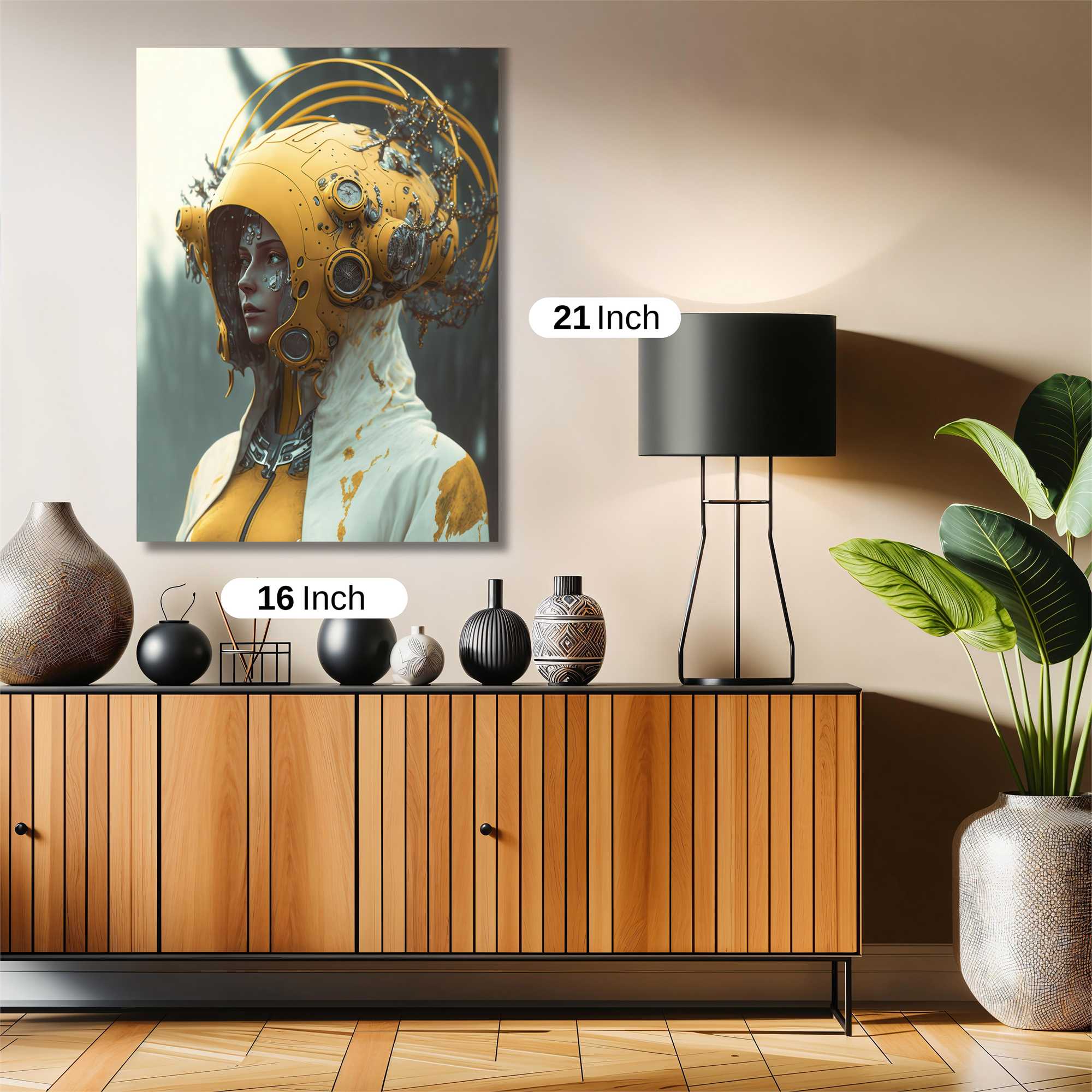 Cyber Bloom Safe Wall Magnetic / M