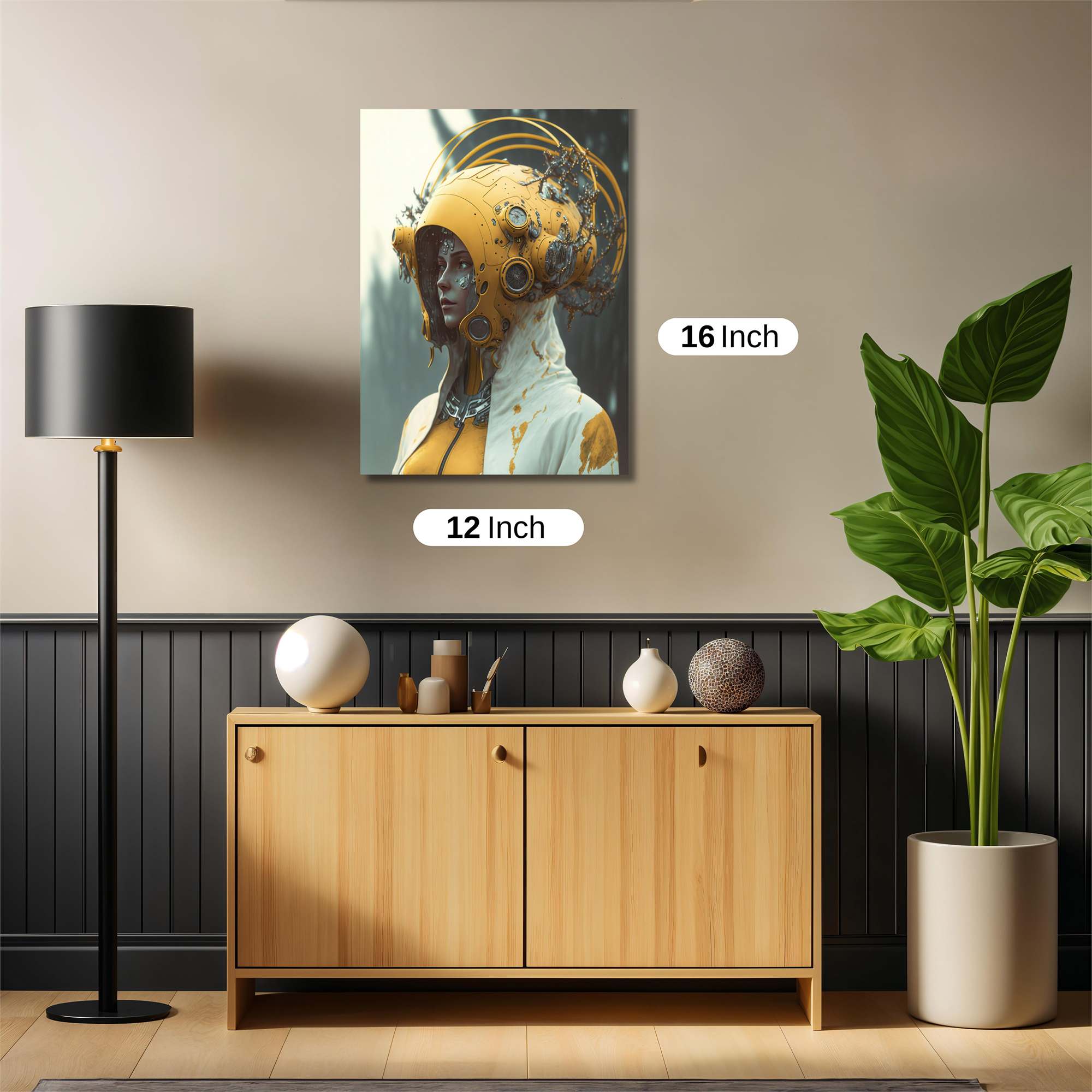 Cyber Bloom Safe Wall Magnetic / M