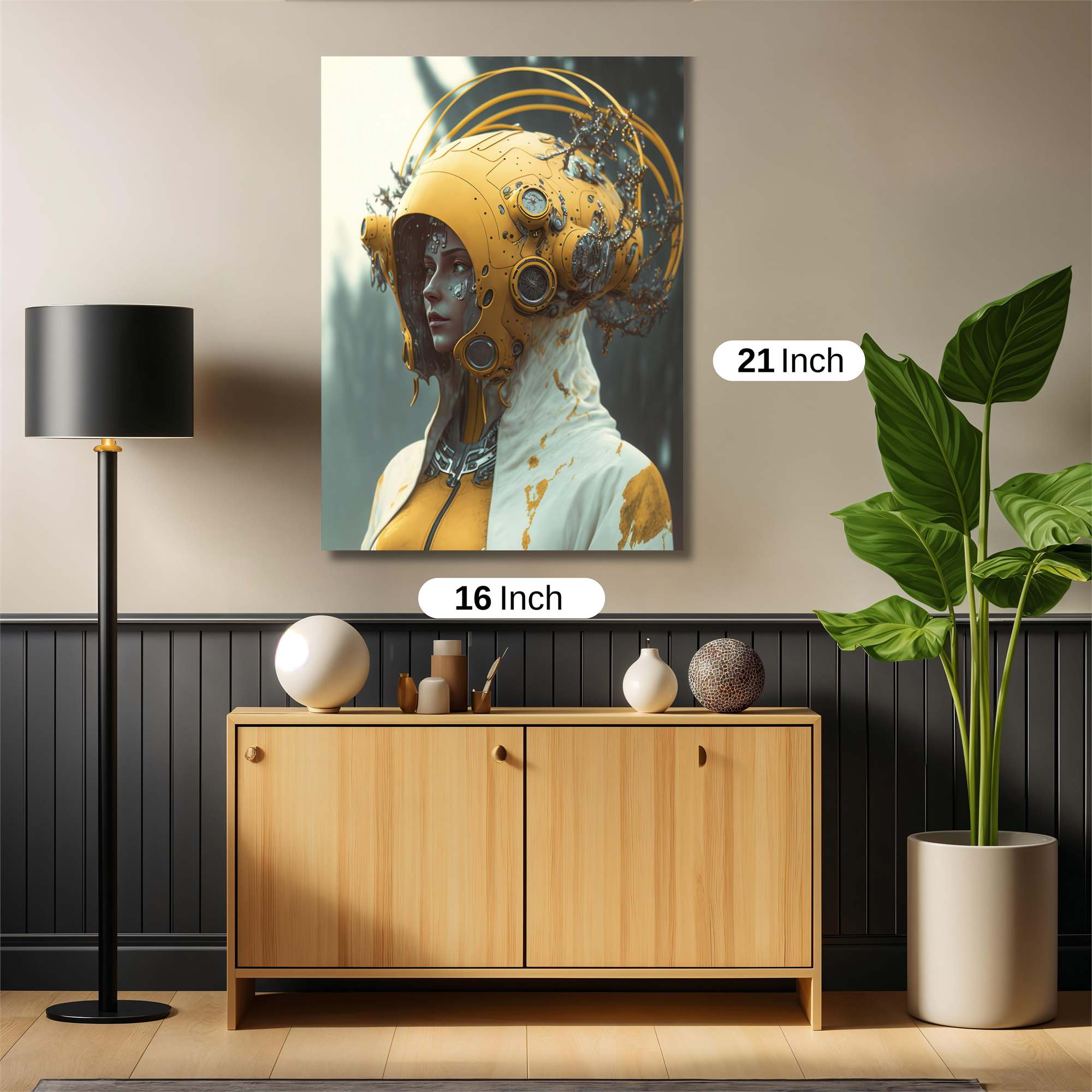 Cyber Bloom Safe Wall Magnetic / M