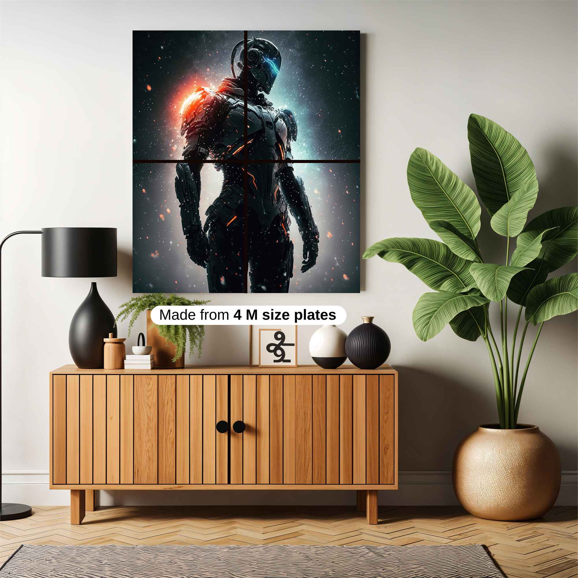 Samurai Serenity Safe Wall Magnetic / M