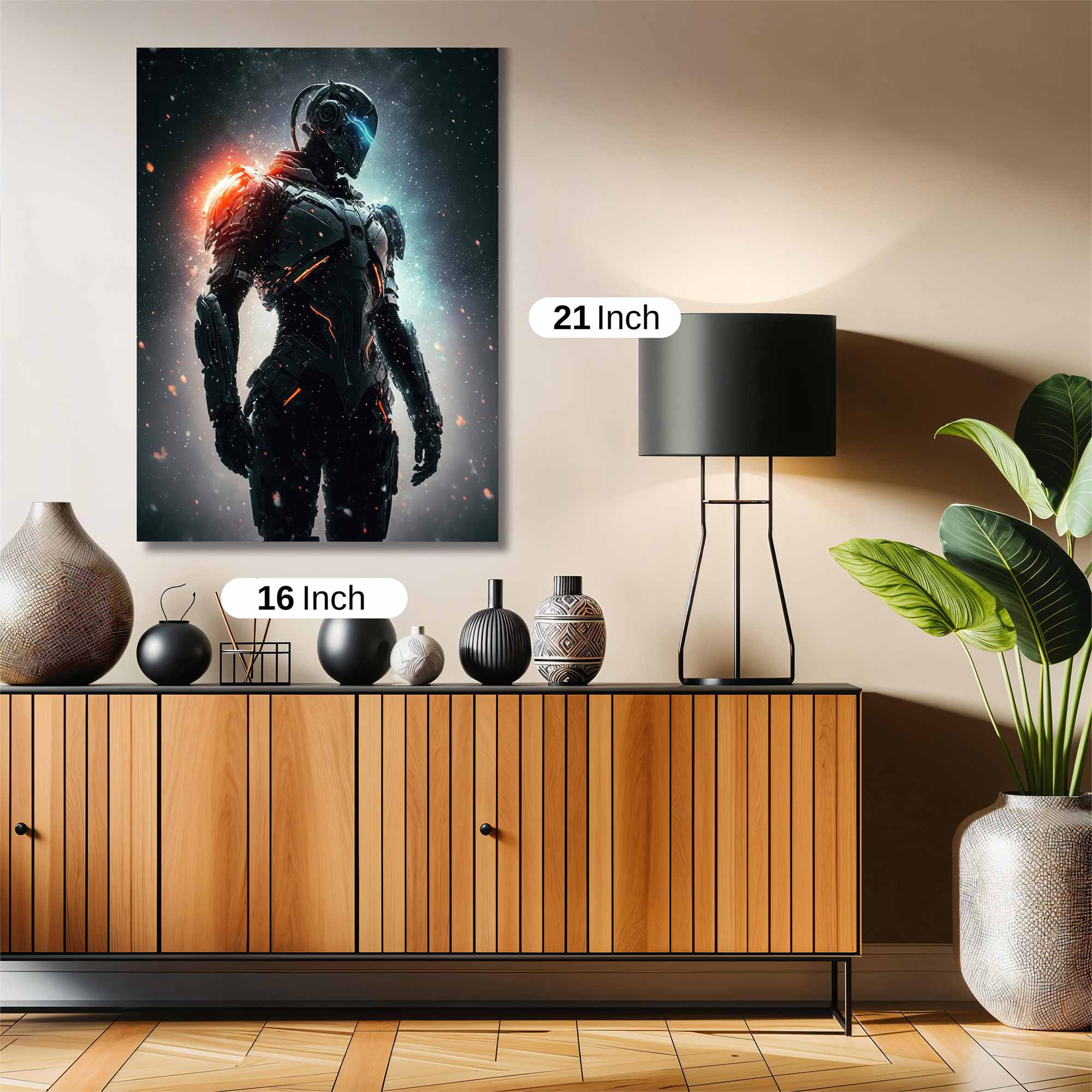 Samurai Serenity Safe Wall Magnetic / M