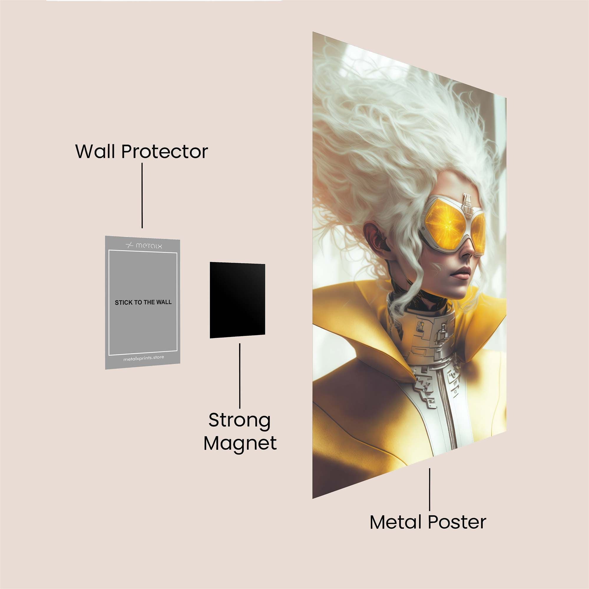 Madame Elegance Safe Wall Magnetic / M