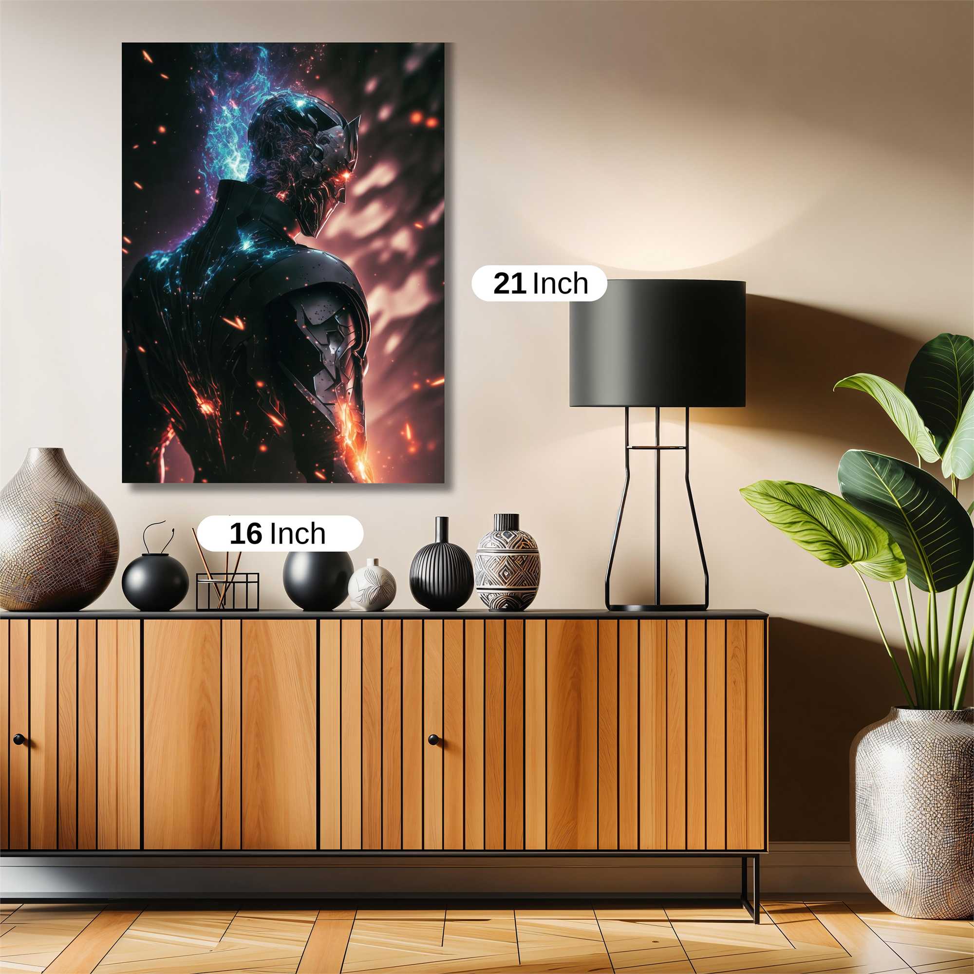 Eclipse Warrior Safe Wall Magnetic / M