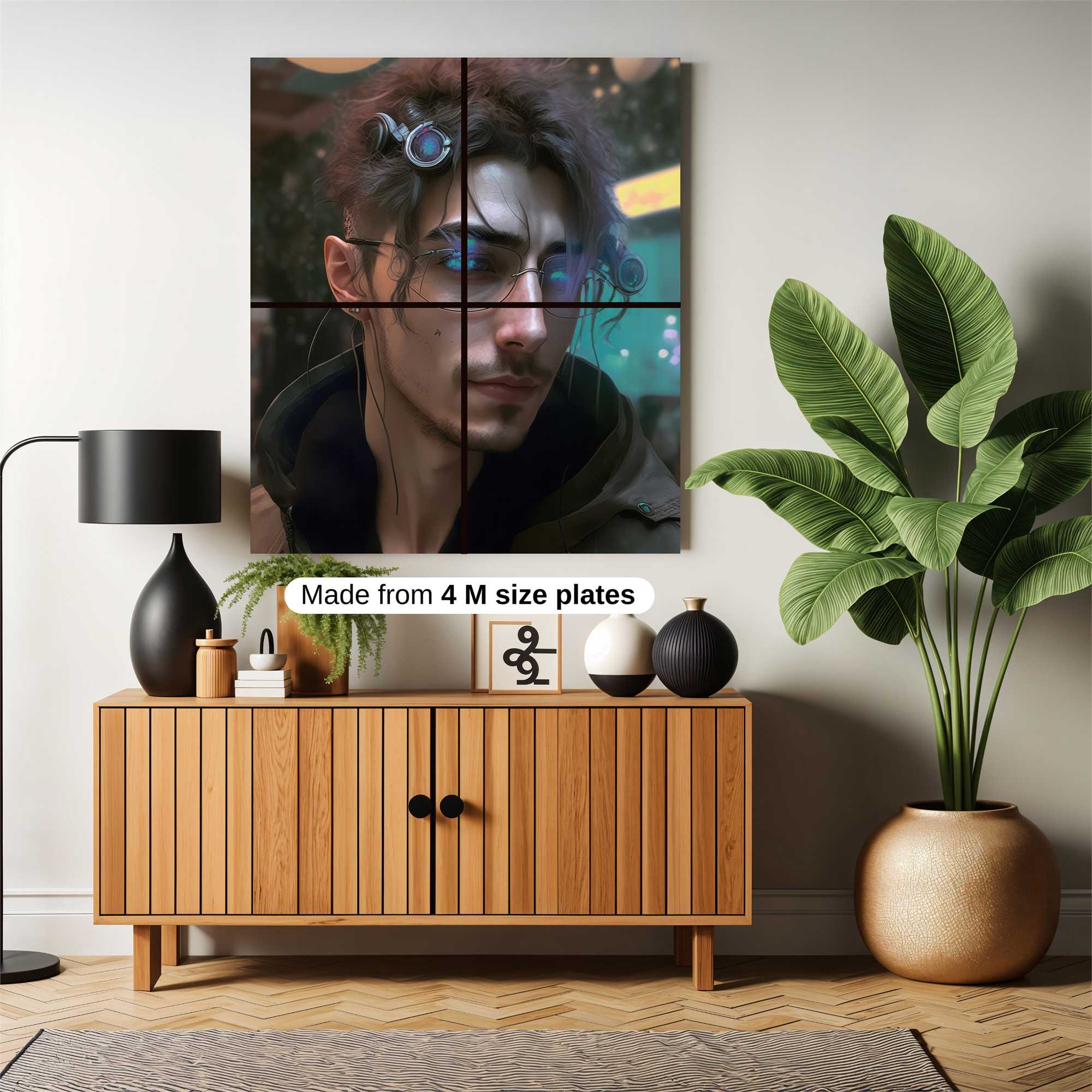 Cyberpunk Dreamer Safe Wall Magnetic / M