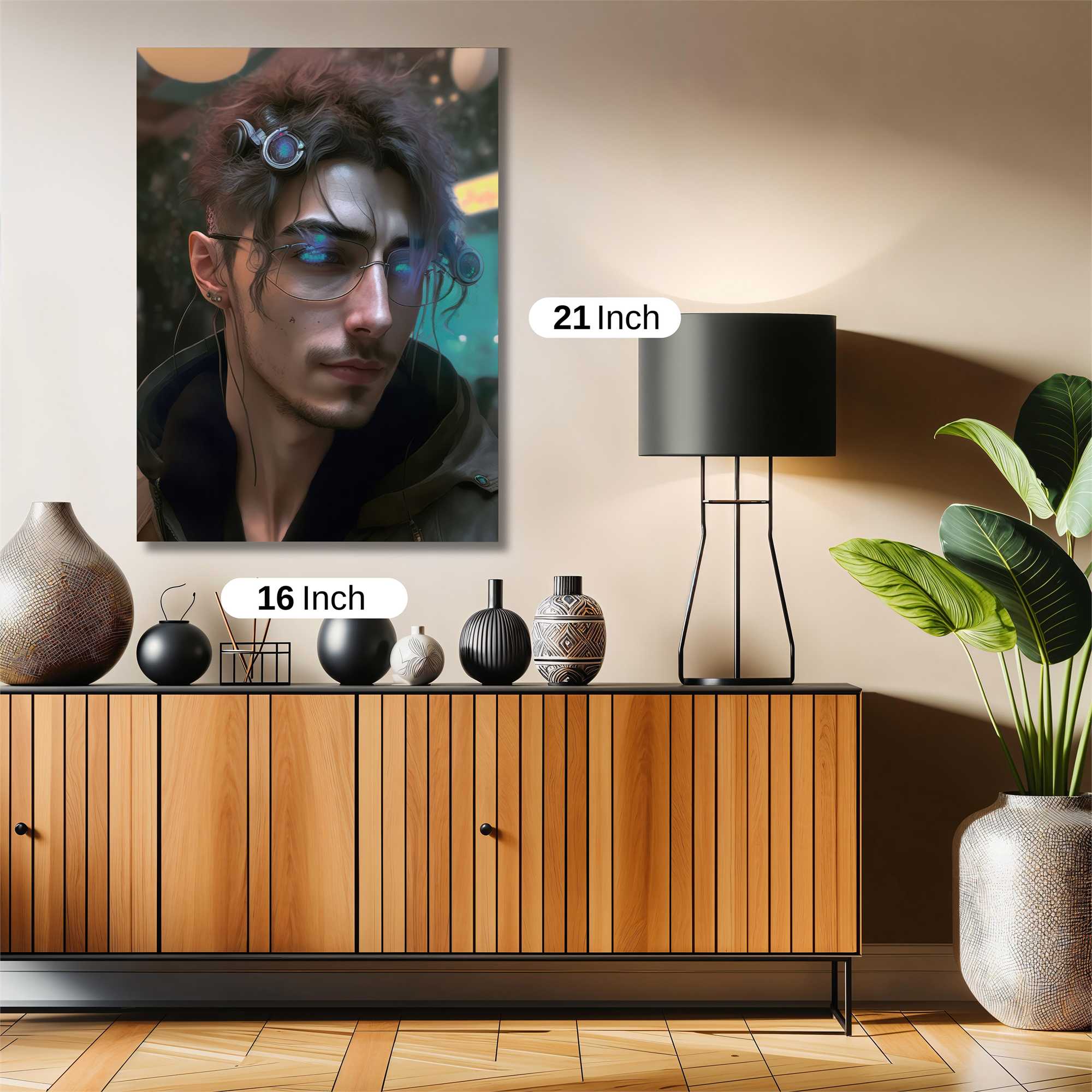 Cyberpunk Dreamer Safe Wall Magnetic / M