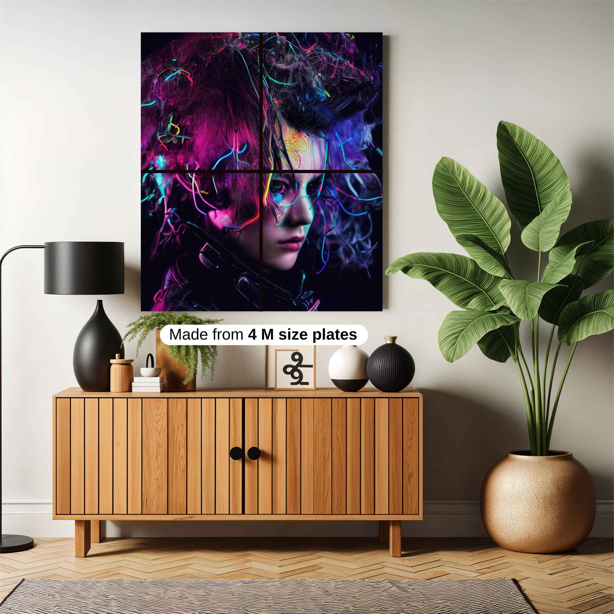 Neon Enigma Safe Wall Magnetic / M