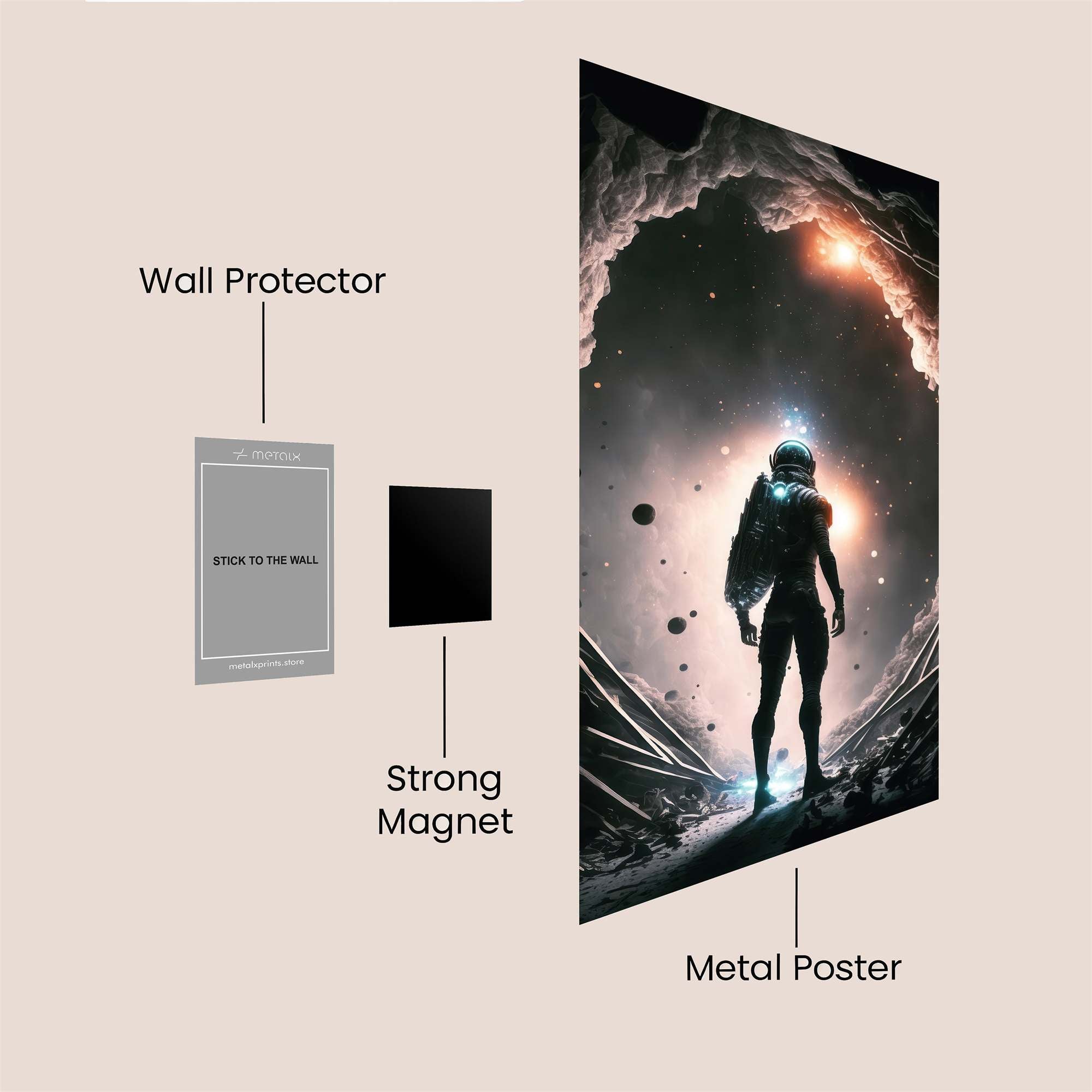 Cosmic Odyssey Safe Wall Magnetic / M