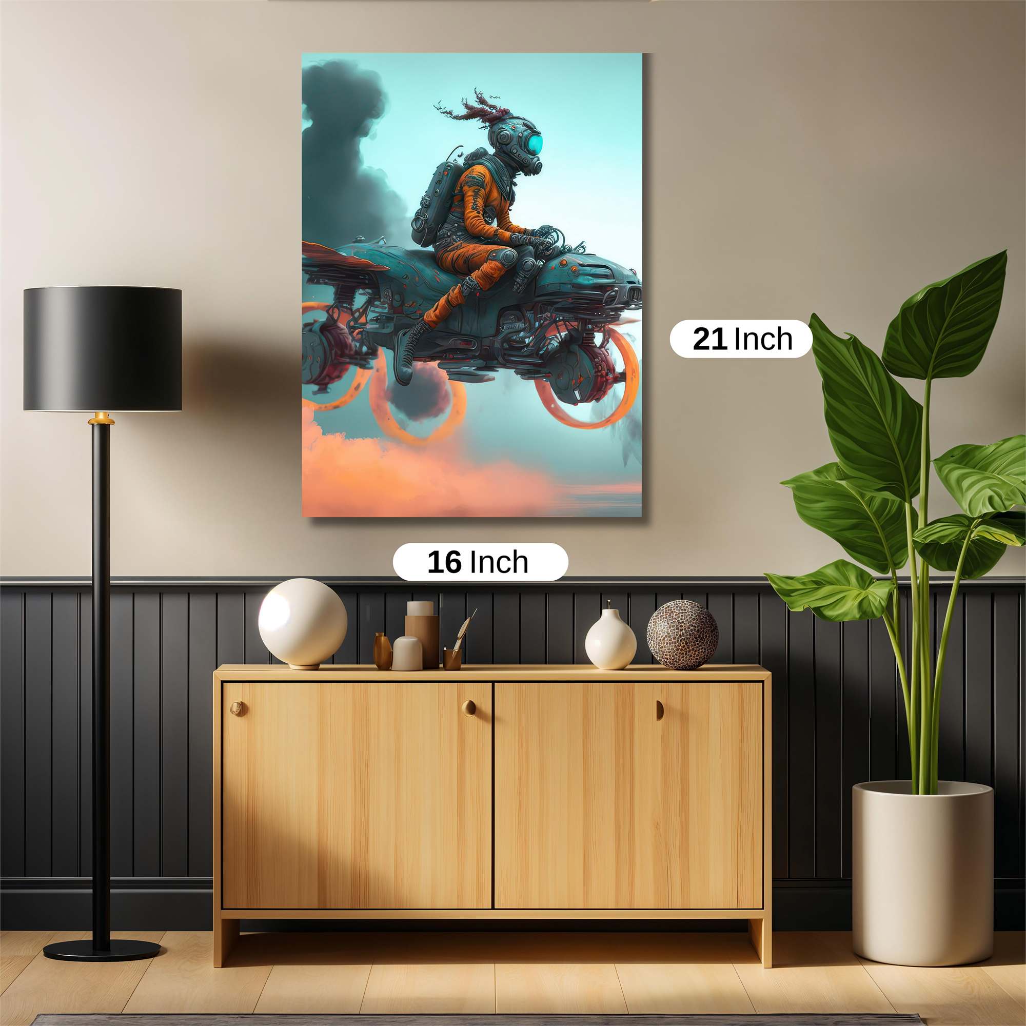 Cyber Harmony Safe Wall Magnetic / M