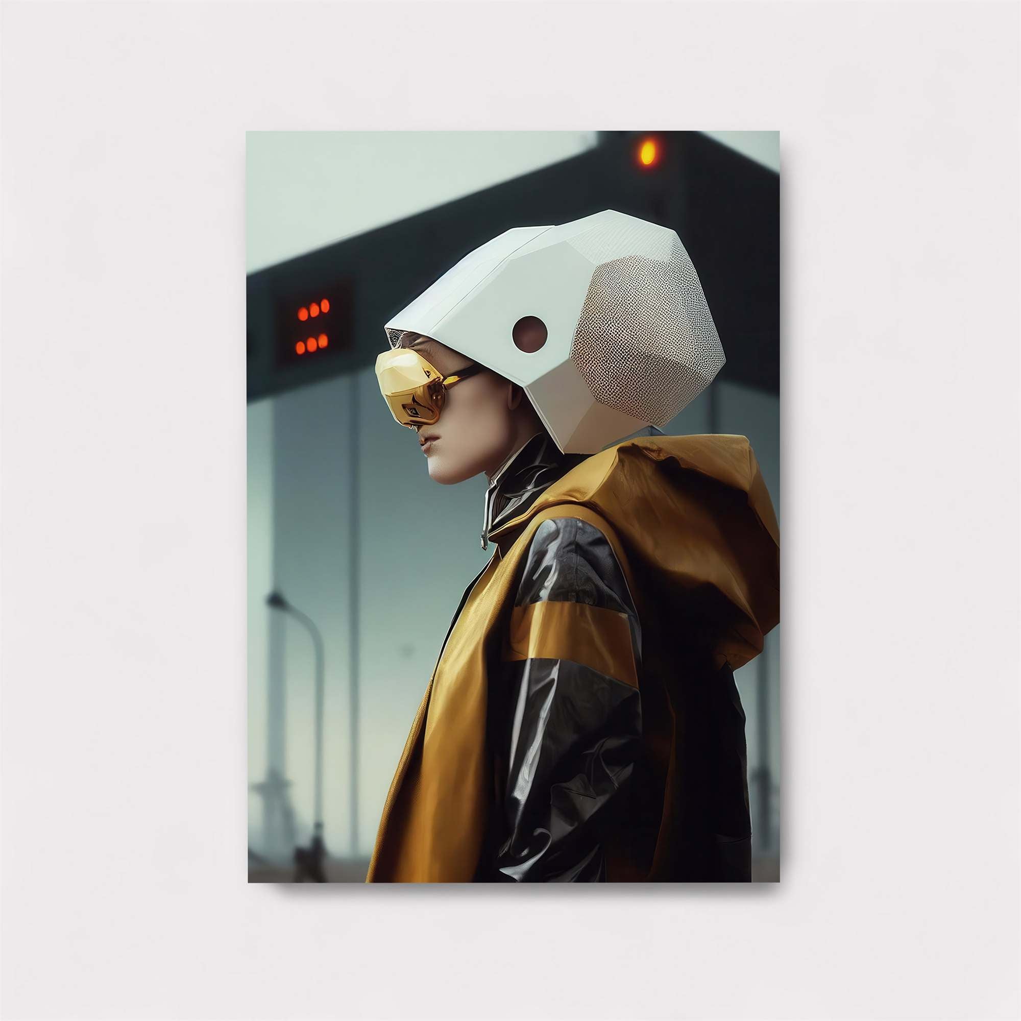 Futuristic Serenity Safe Wall Magnetic / M