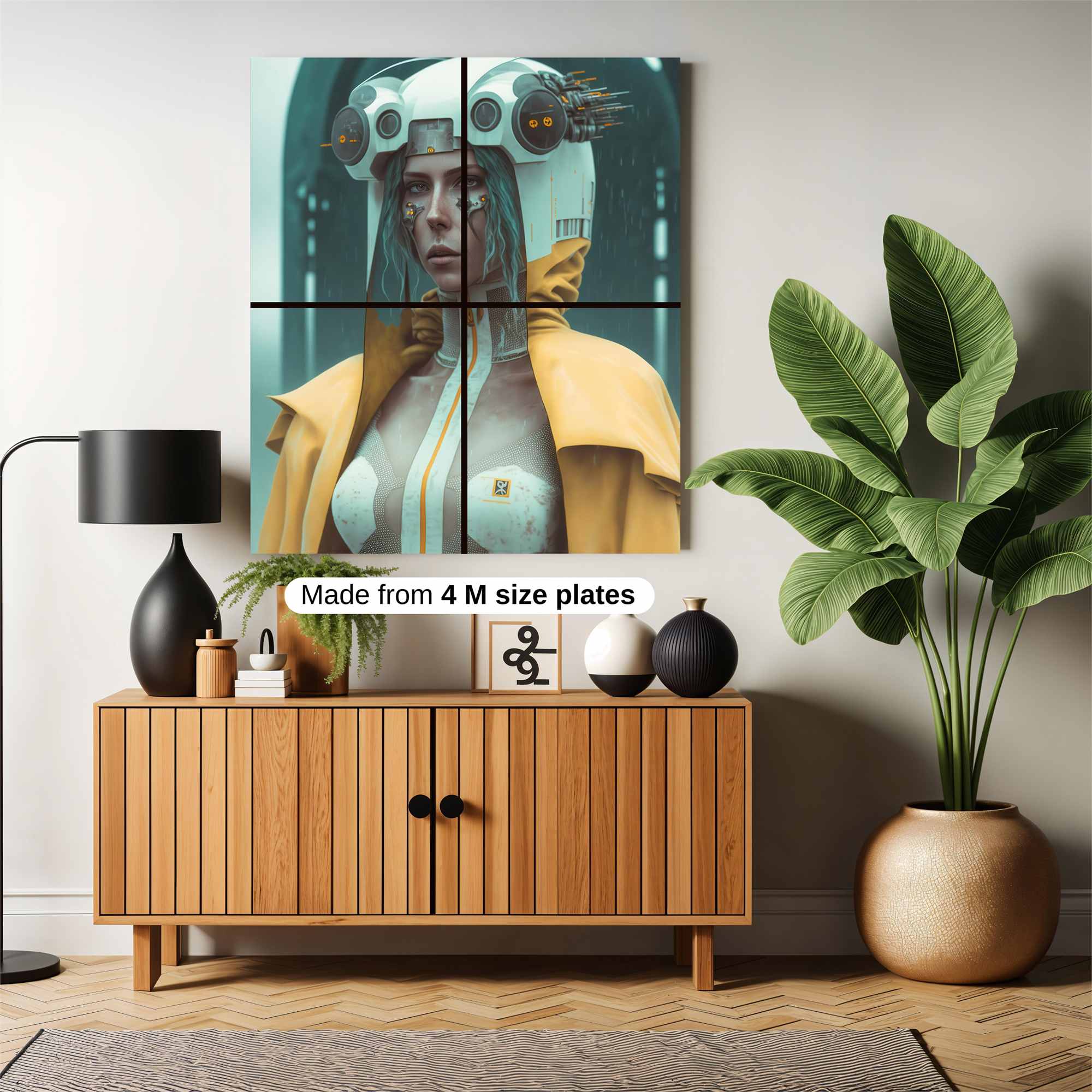 Cyber Enigma Safe Wall Magnetic / M