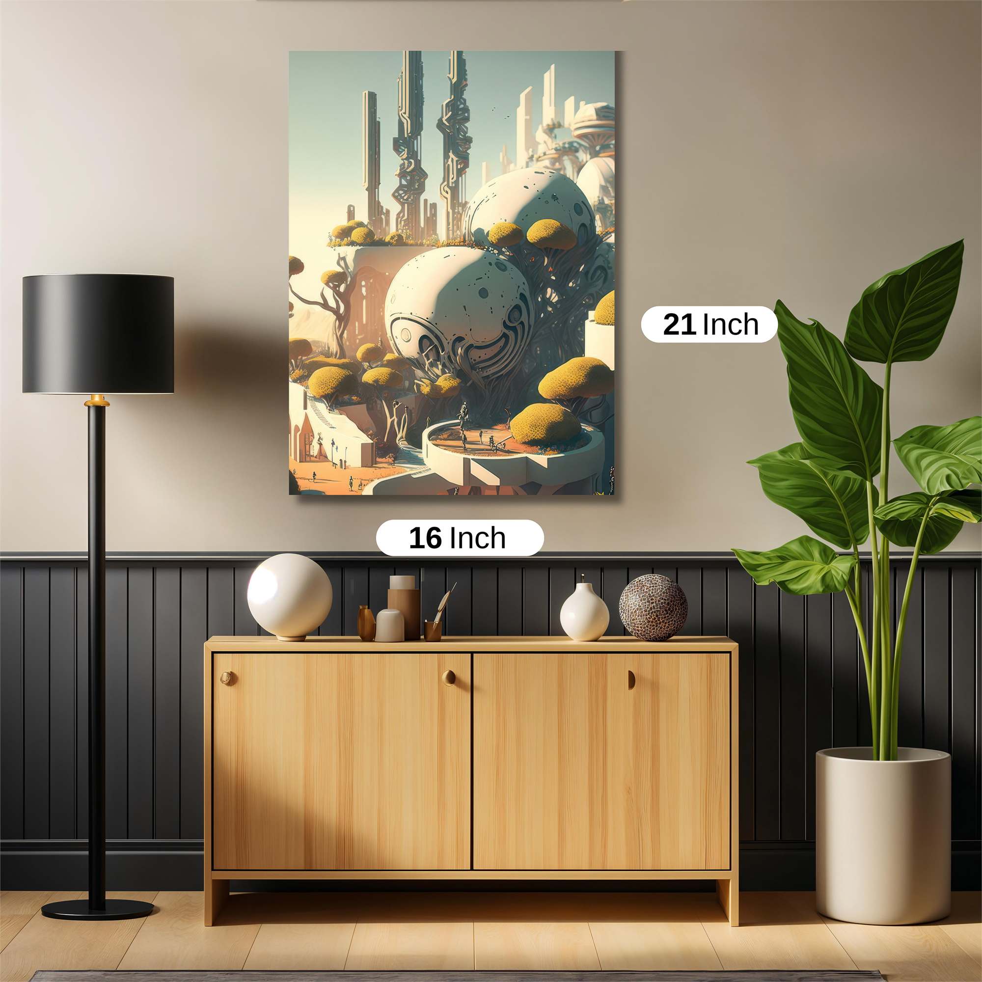 Alien Serenity Safe Wall Magnetic / M