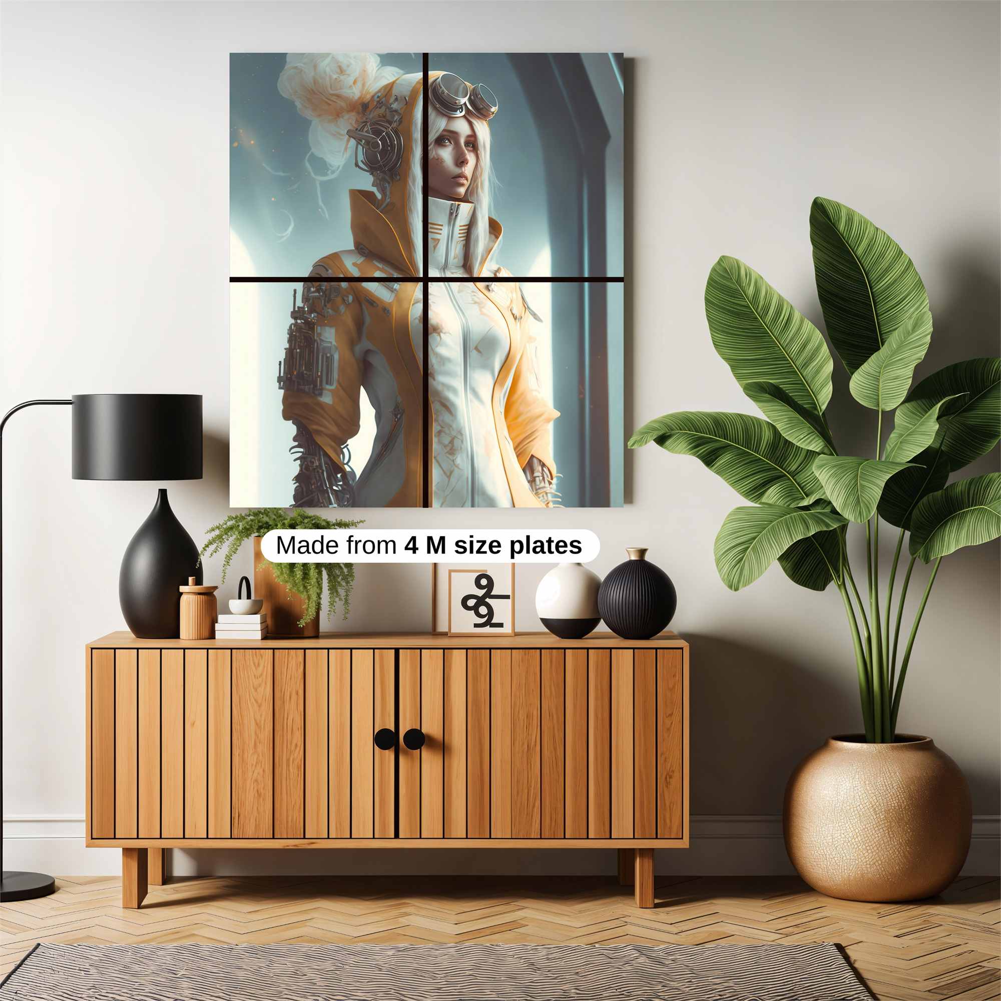 Cyber Enigma Safe Wall Magnetic / M