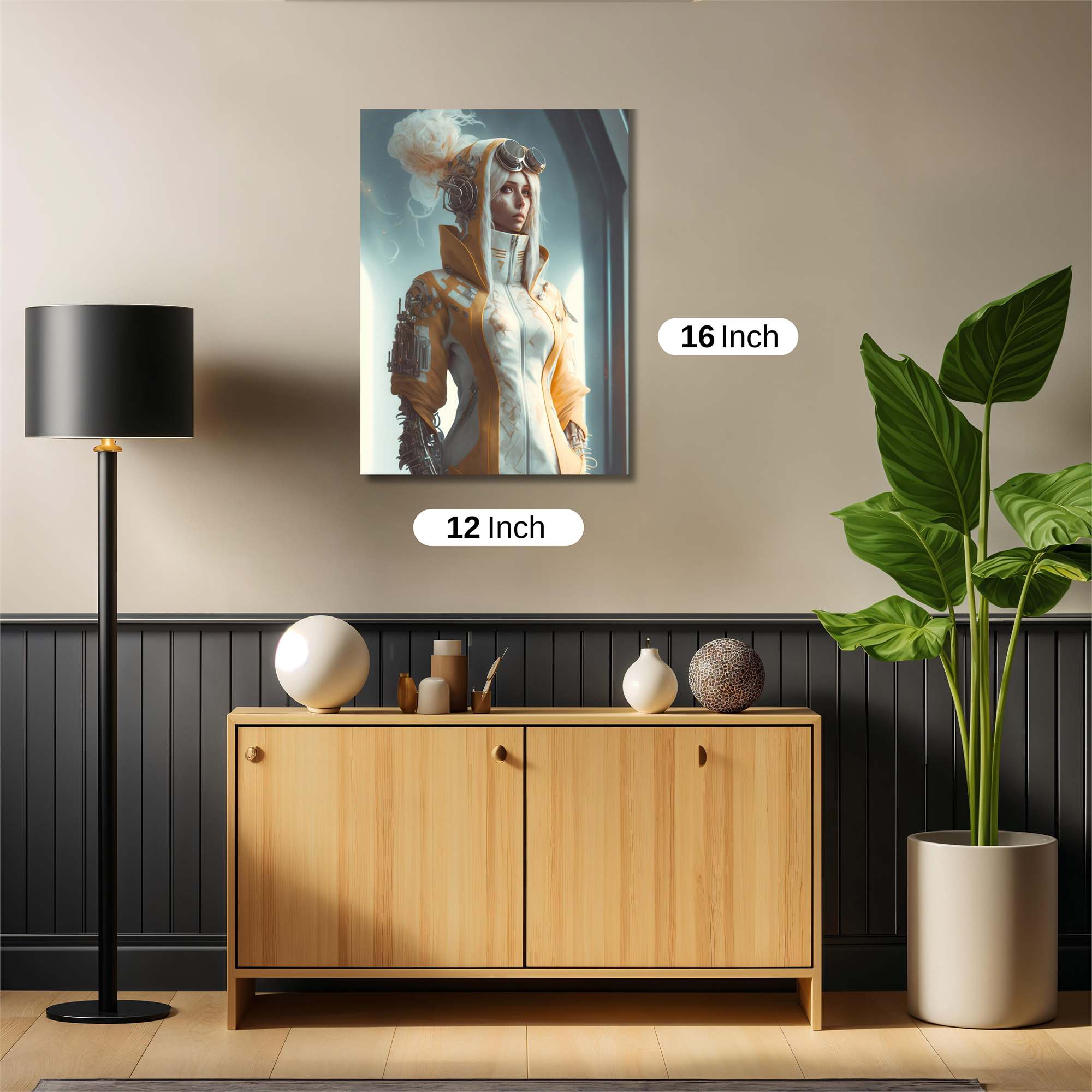 Cyber Enigma Safe Wall Magnetic / M