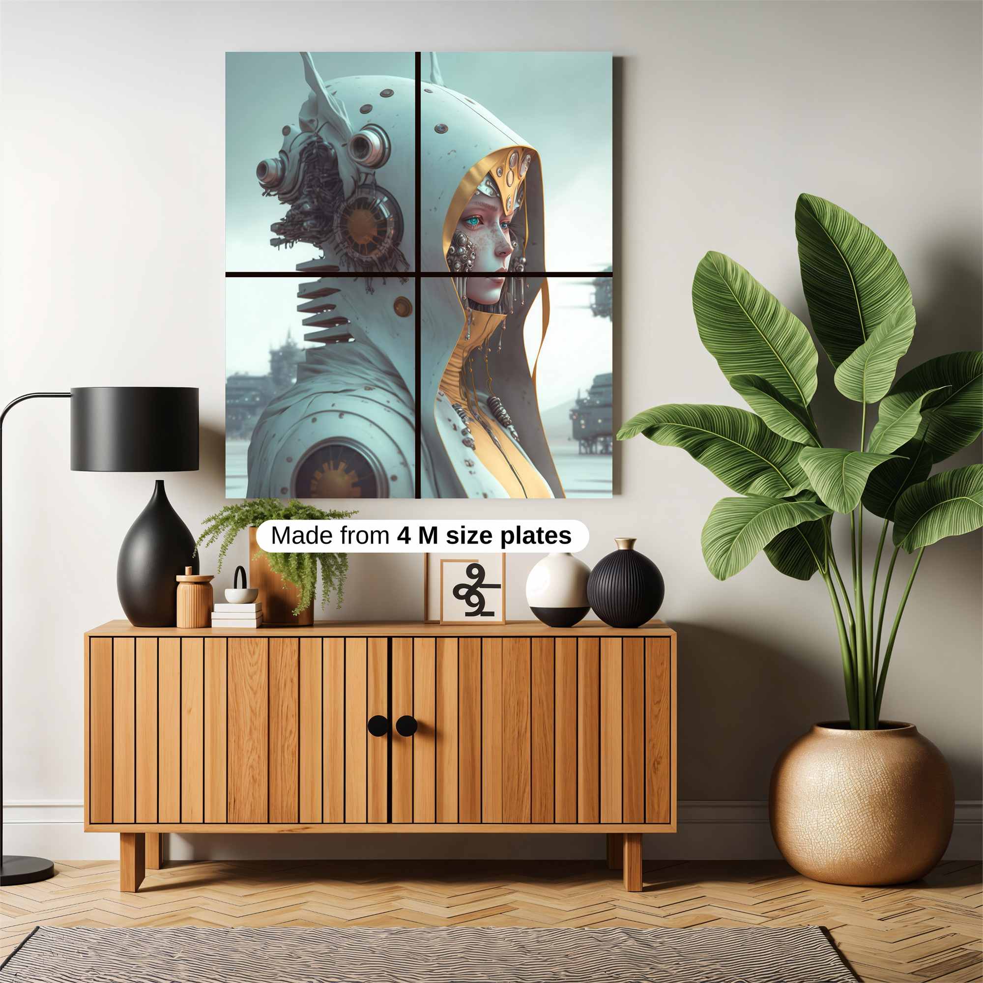 Cyber Enigma Safe Wall Magnetic / M